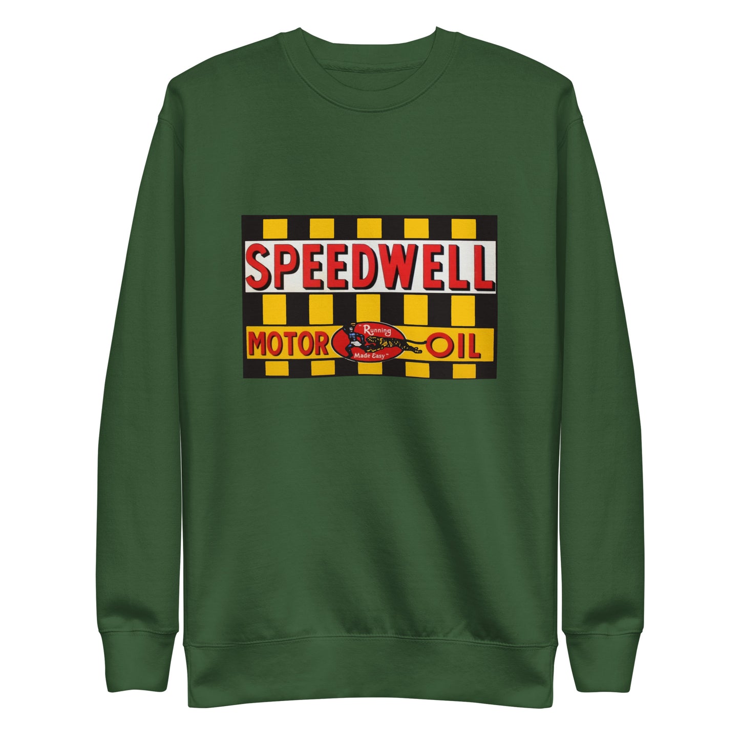 Retro Speedway Tin Syle Unisex Premium Sweatshirt