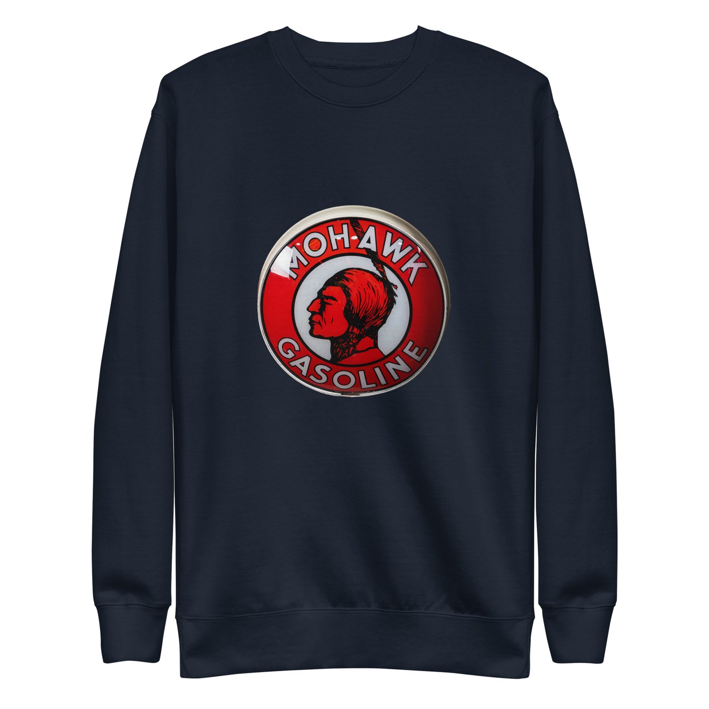 Vintage Mohawk Gas Globe Unisex Premium Sweatshirt