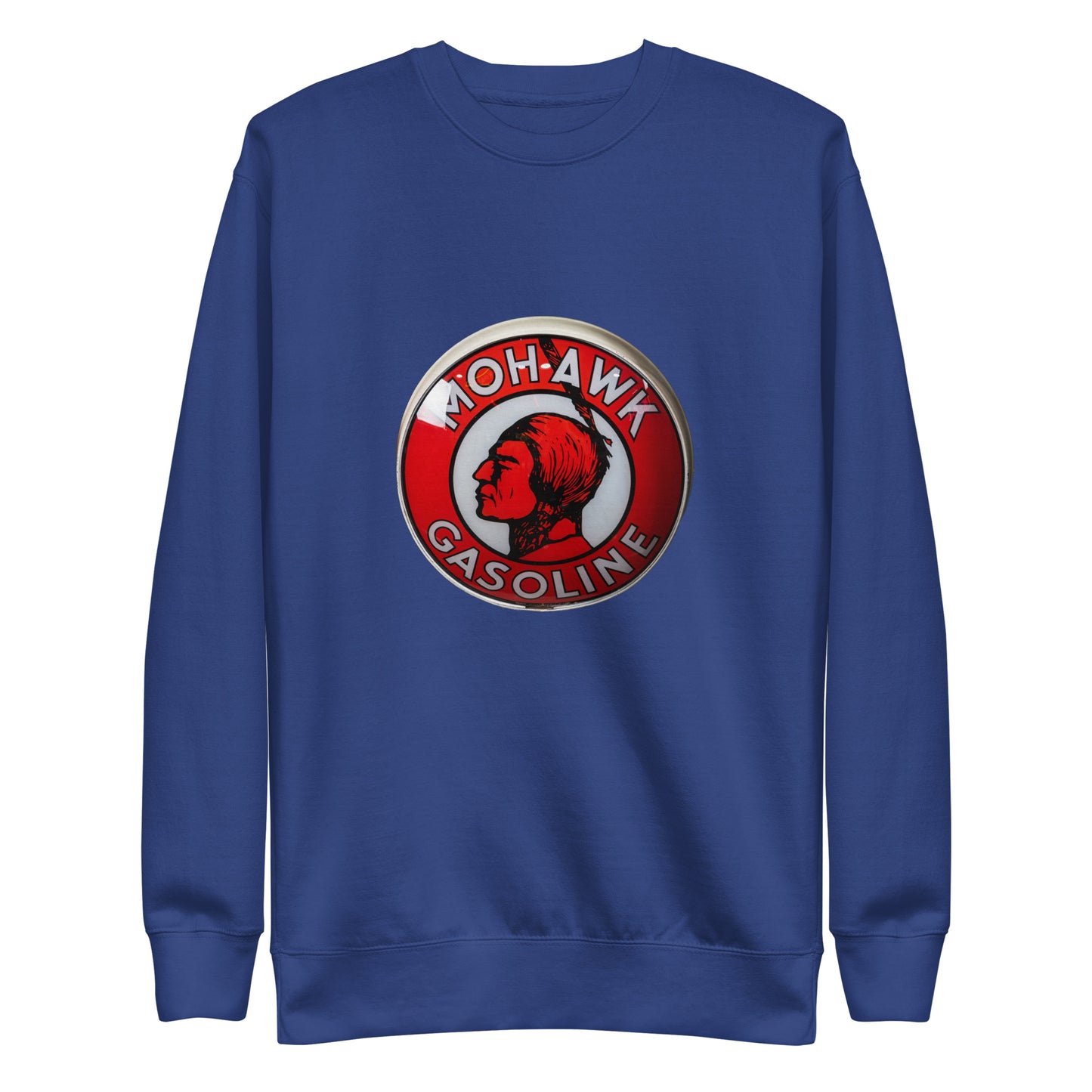 Vintage Mohawk Gas Globe Unisex Premium Sweatshirt