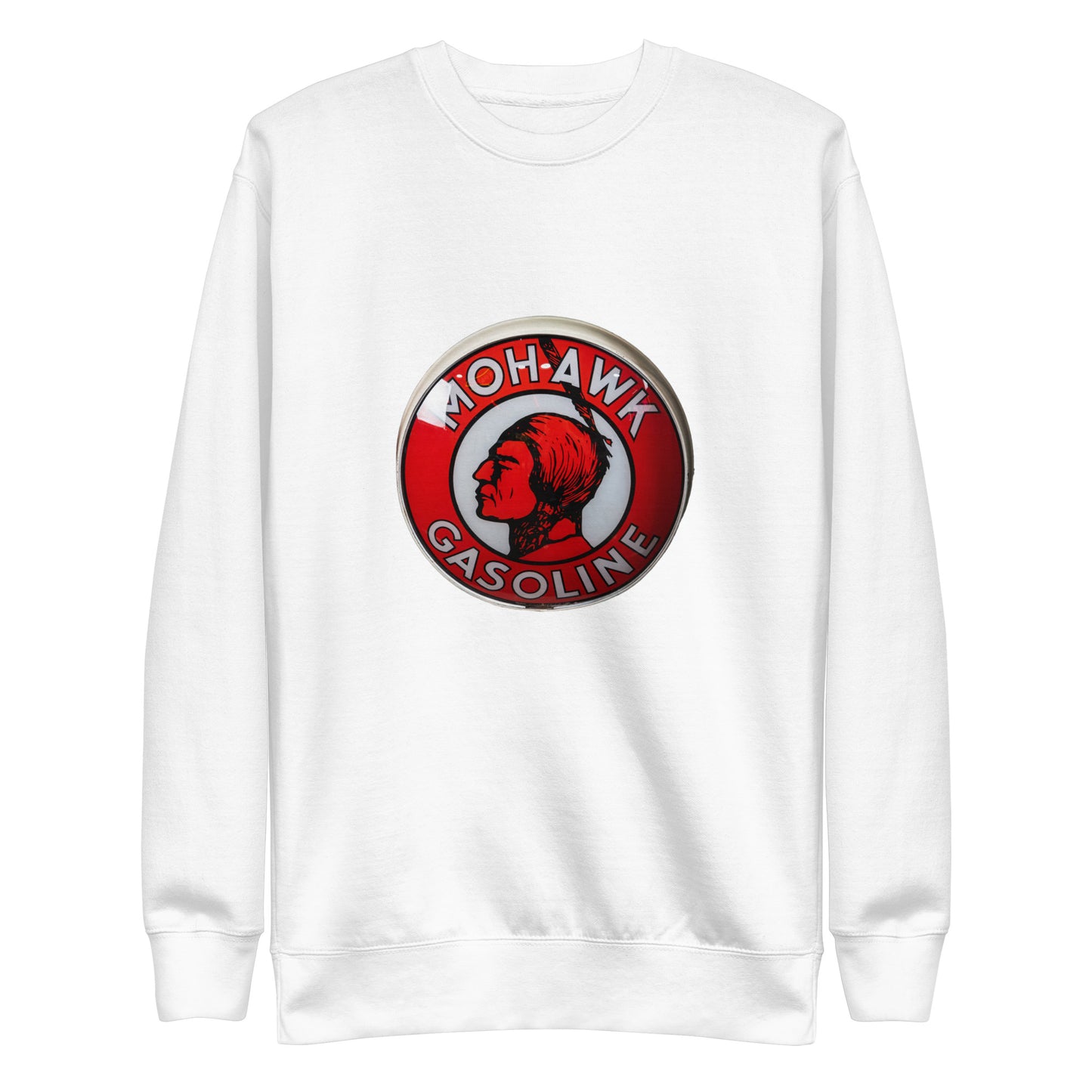 Vintage Mohawk Gas Globe Unisex Premium Sweatshirt