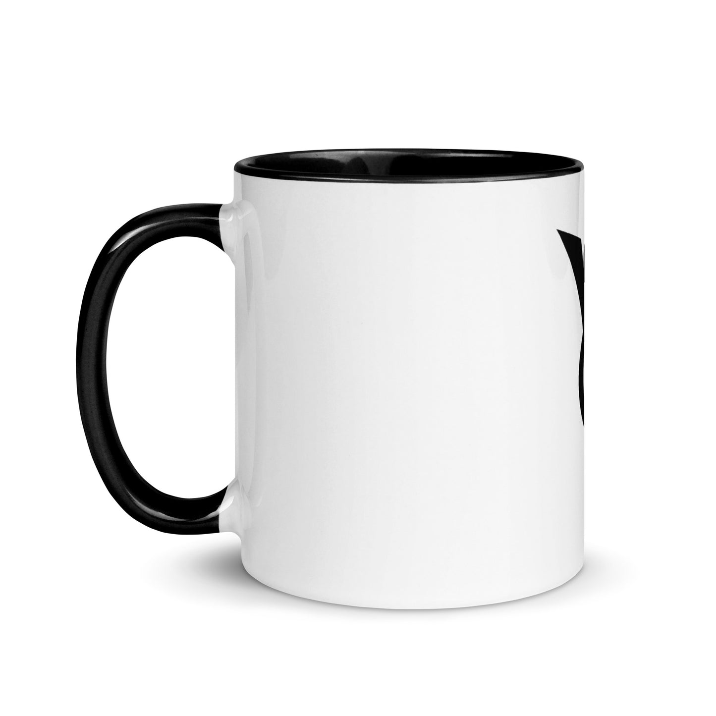 Retro Ford V8 Sign Mug with Color Inside