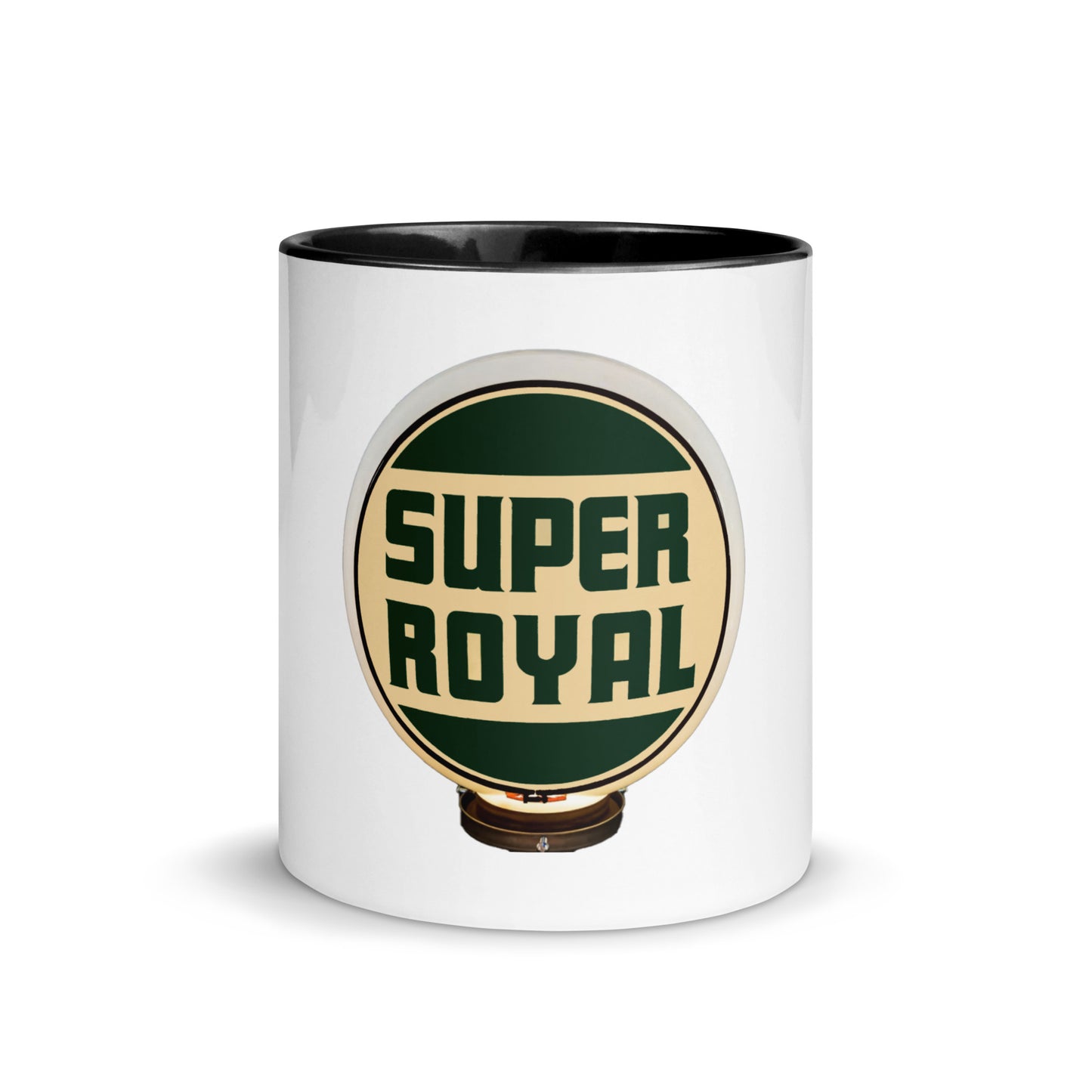 Super Royal Globe Style Mug with Color Inside