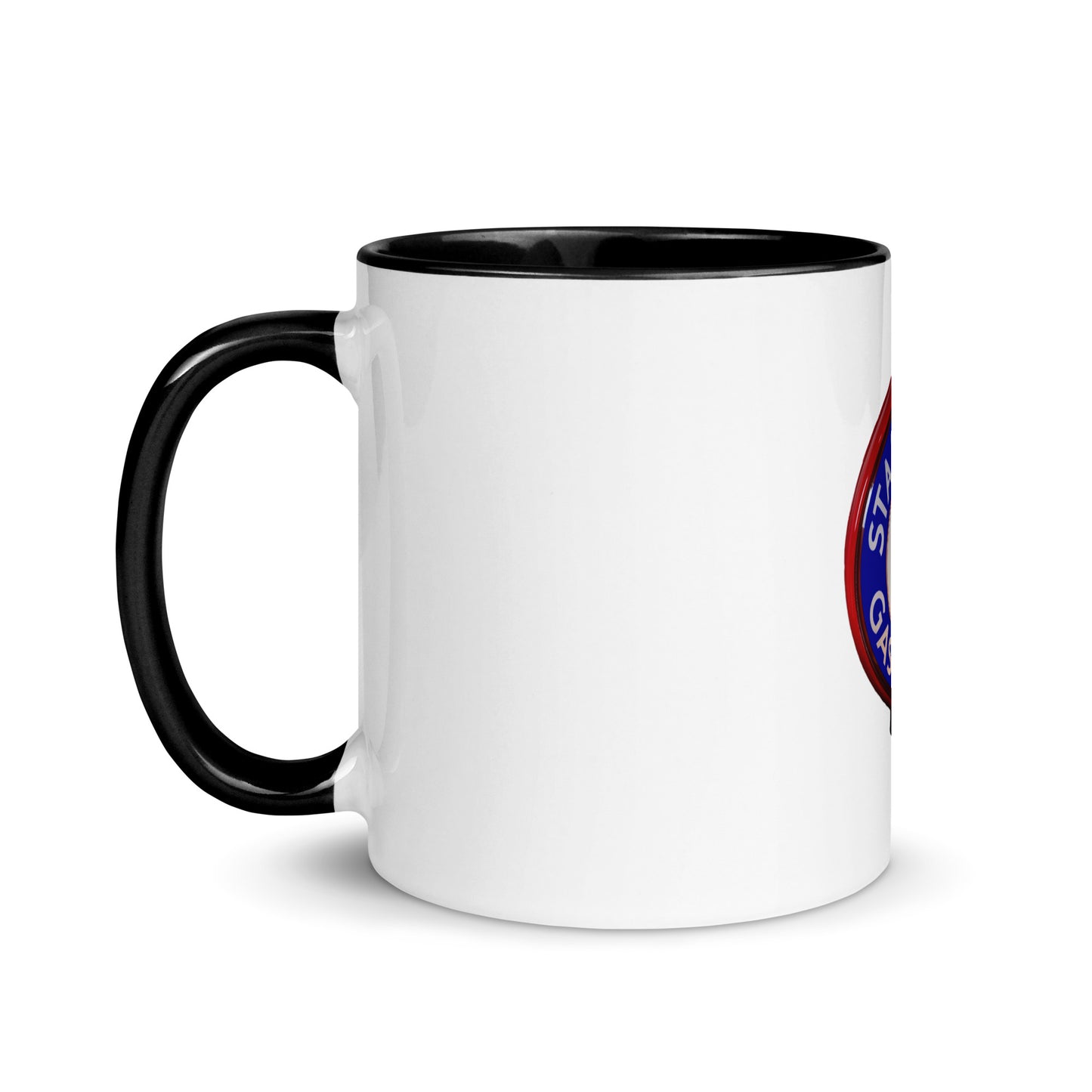 Retro Gas Globe Standard Gasoline Mug with Color Inside