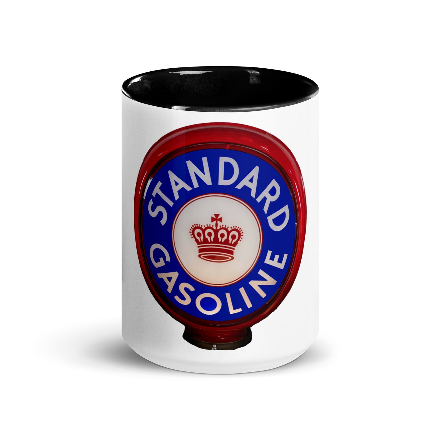 Retro Gas Globe Standard Gasoline Mug with Color Inside