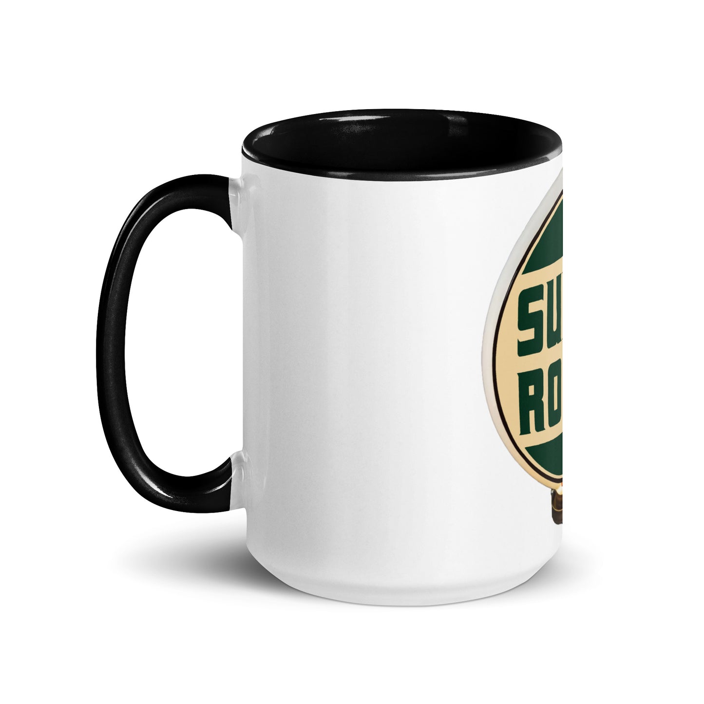 Super Royal Globe Style Mug with Color Inside