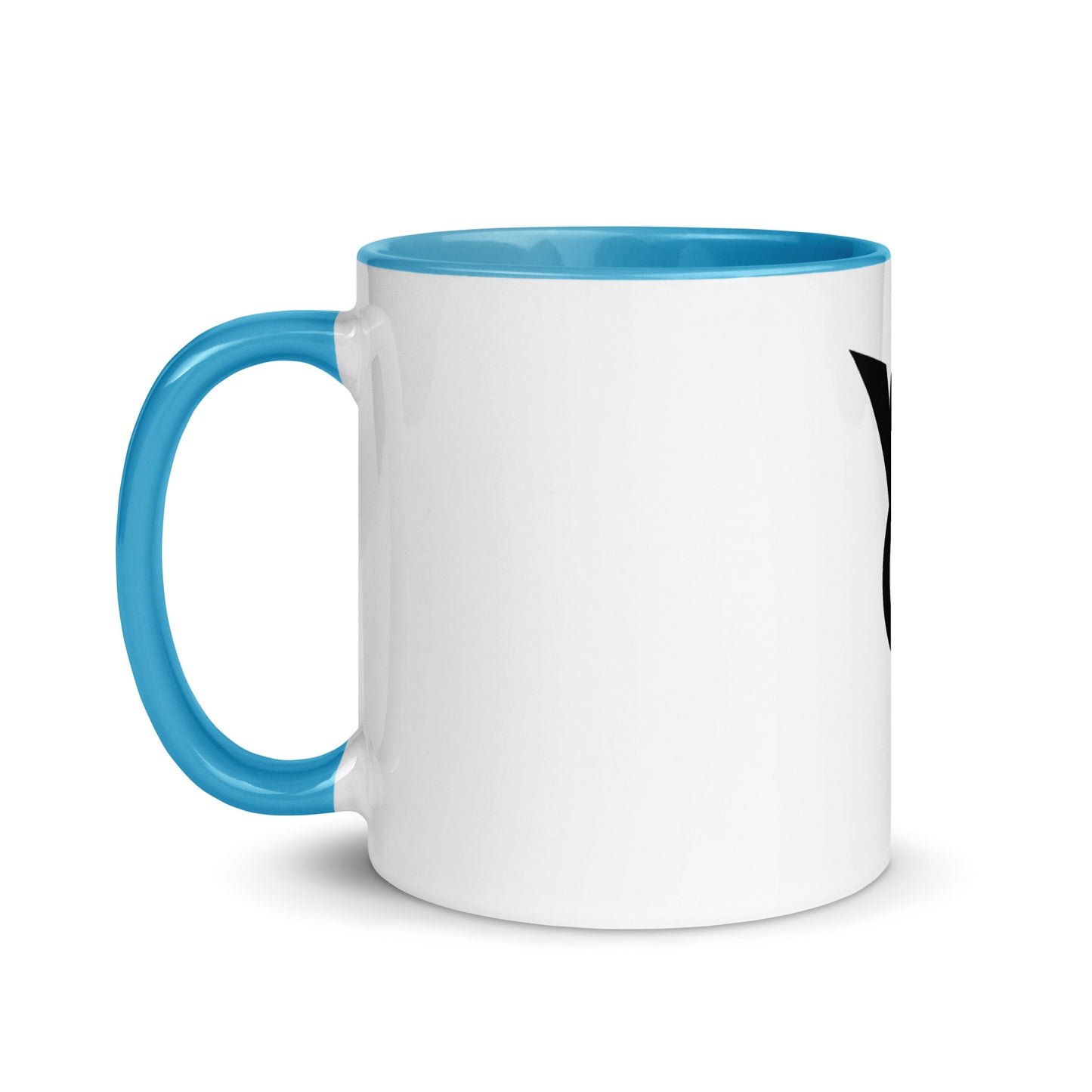 Retro Ford V8 Sign Mug with Color Inside