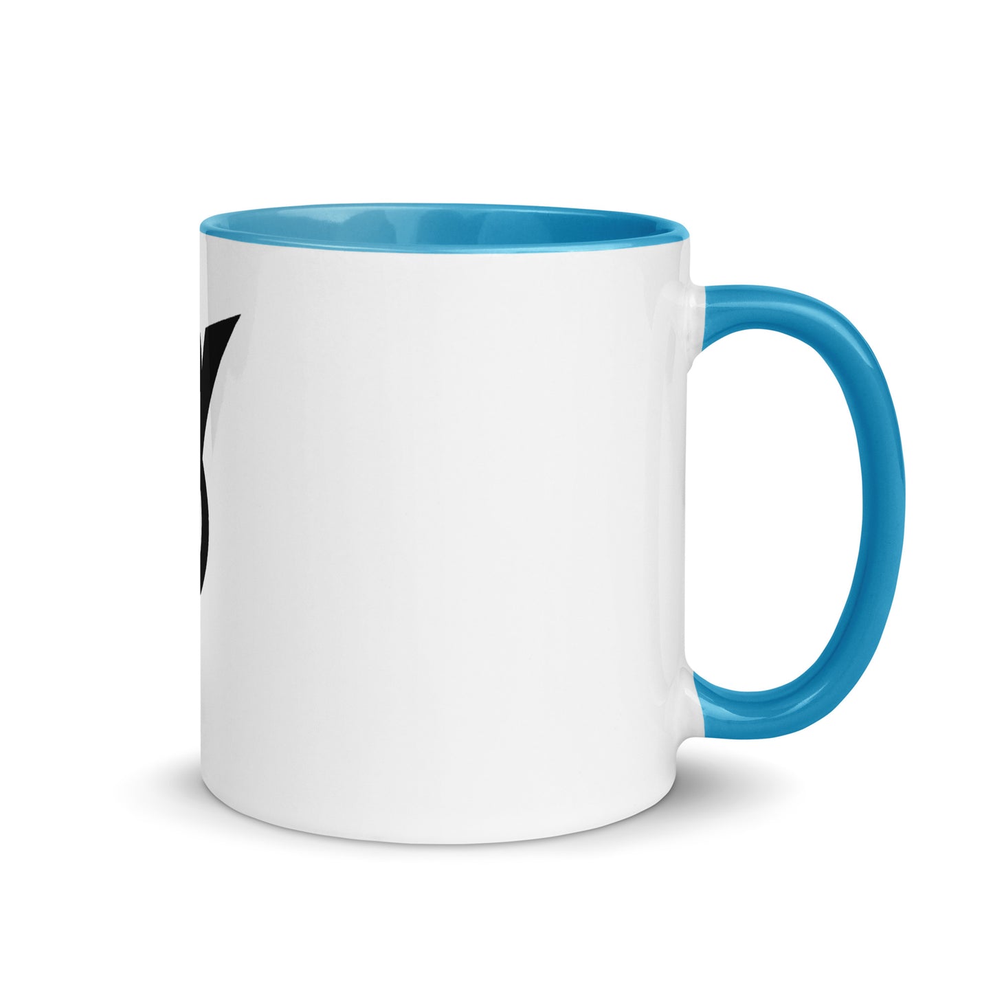Retro Ford V8 Sign Mug with Color Inside