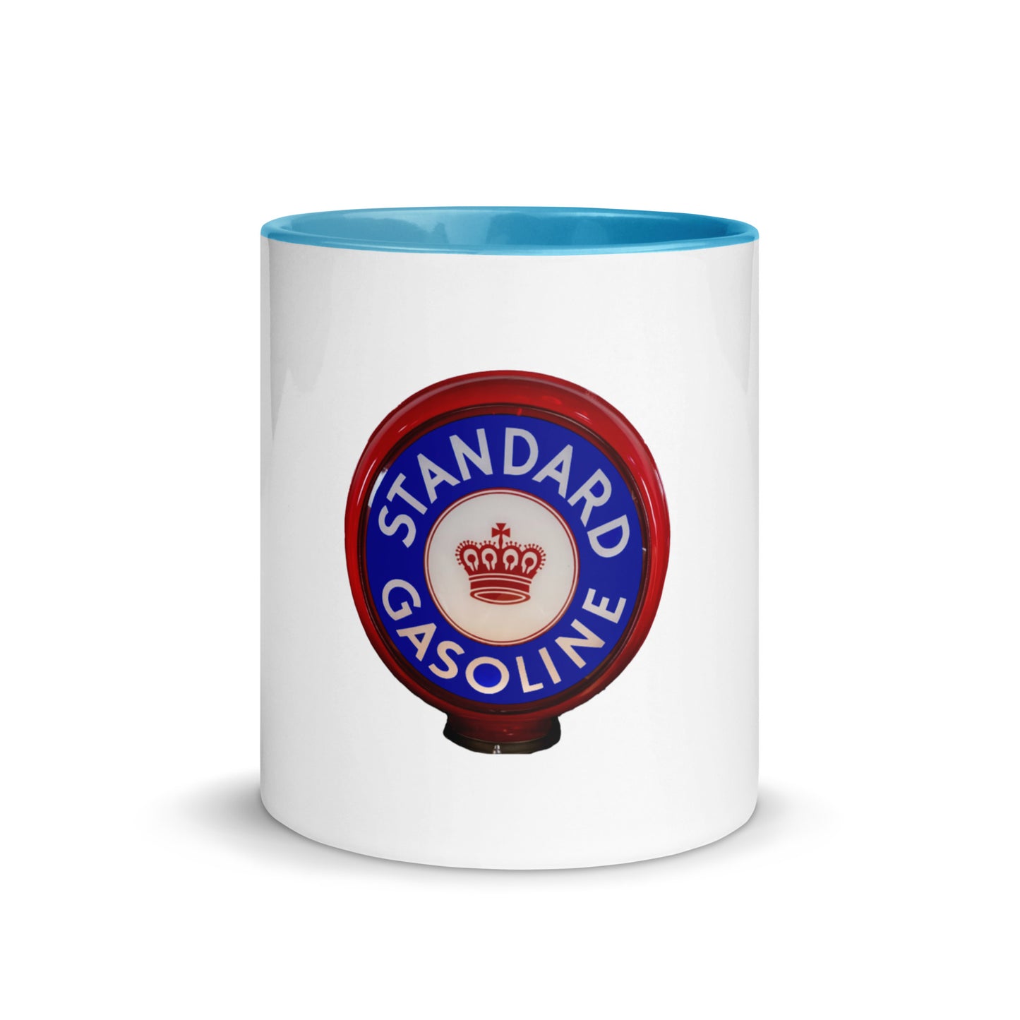 Retro Gas Globe Standard Gasoline Mug with Color Inside