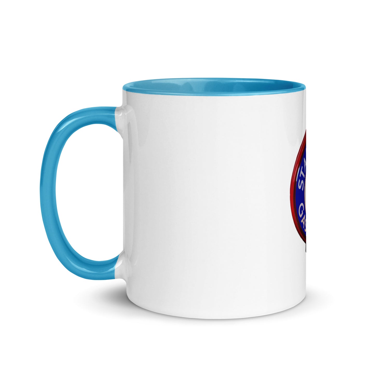 Retro Gas Globe Standard Gasoline Mug with Color Inside