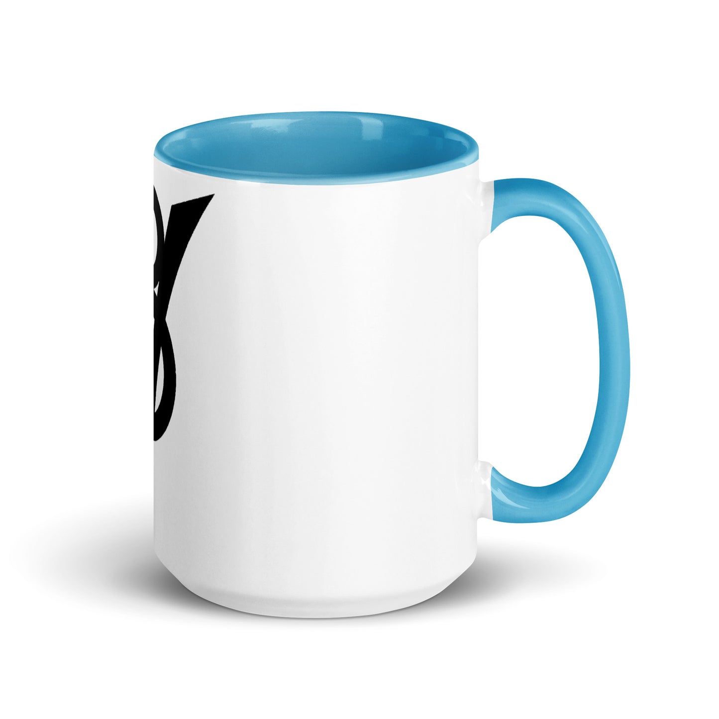 Retro Ford V8 Sign Mug with Color Inside