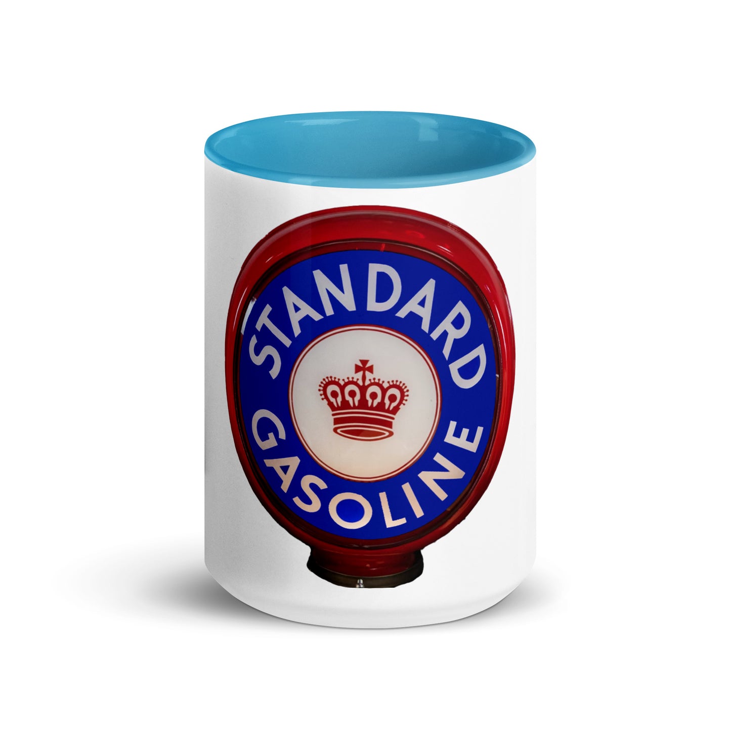 Retro Gas Globe Standard Gasoline Mug with Color Inside