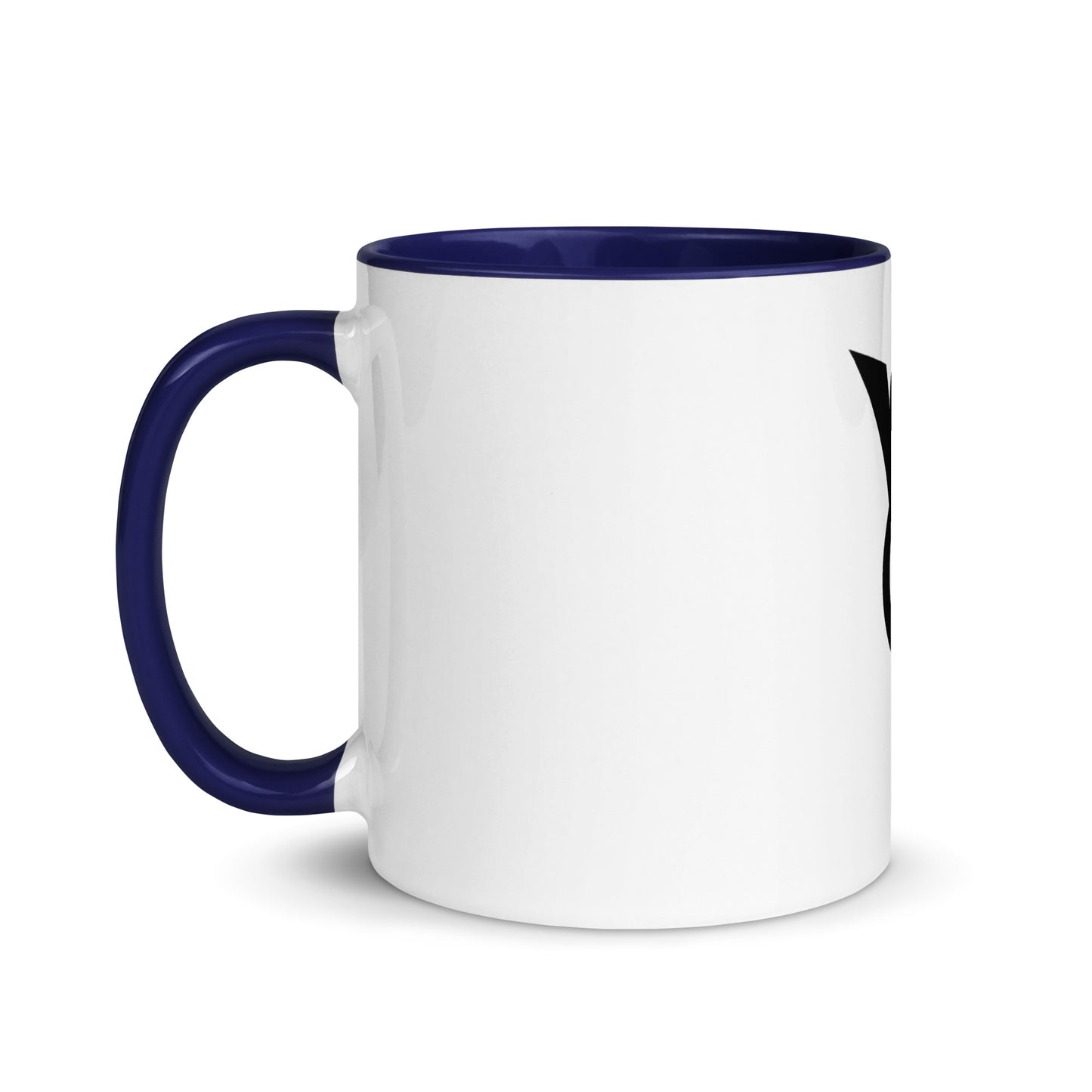 Retro Ford V8 Sign Mug with Color Inside