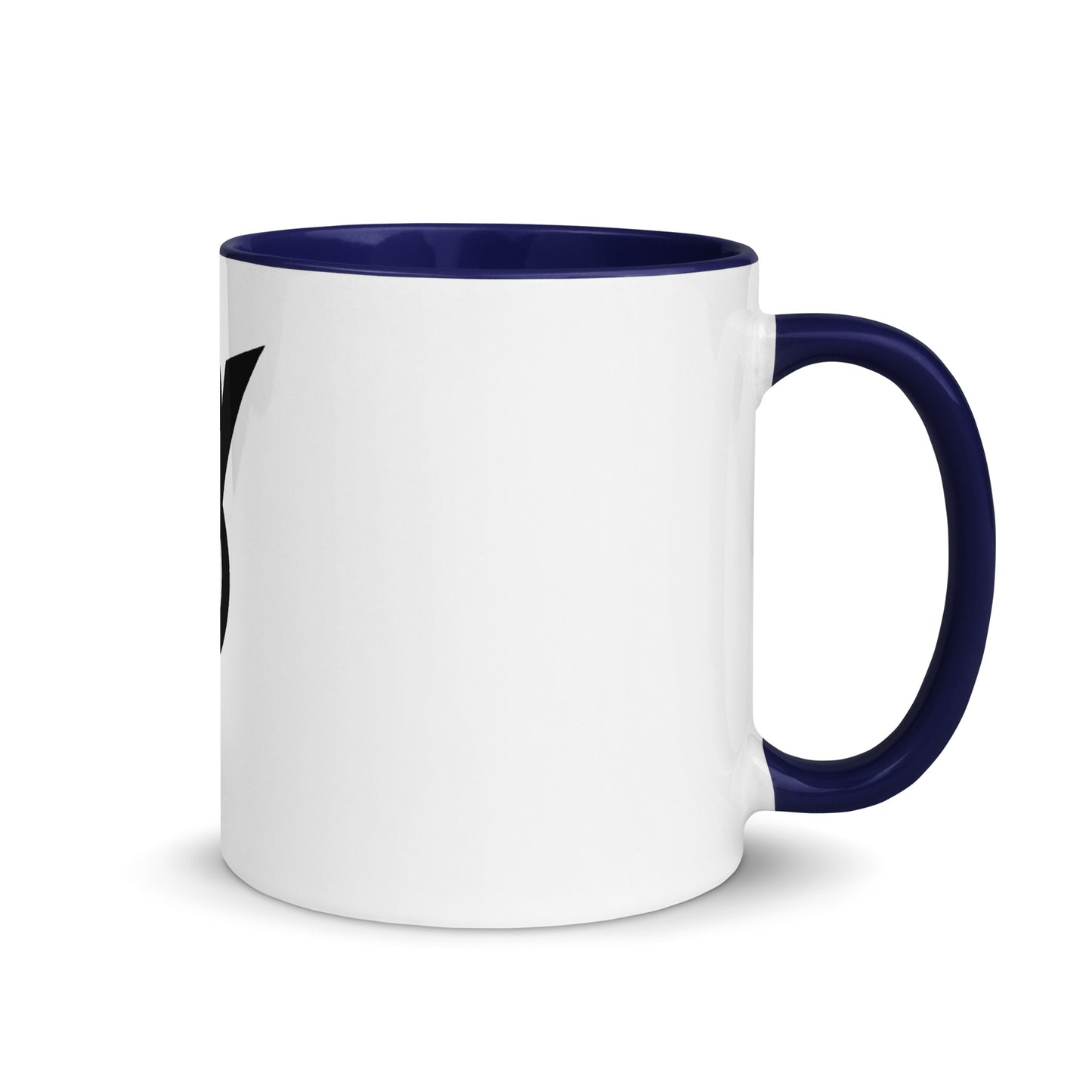 Retro Ford V8 Sign Mug with Color Inside