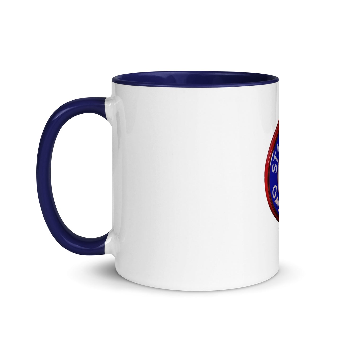 Retro Gas Globe Standard Gasoline Mug with Color Inside
