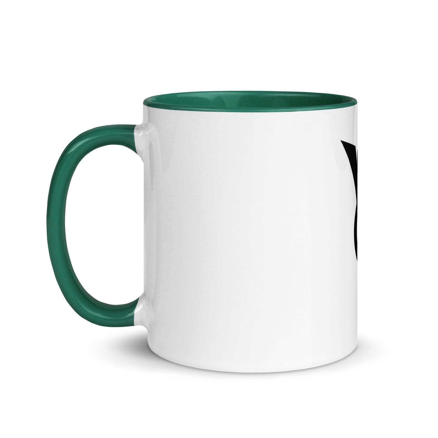 Retro Ford V8 Sign Mug with Color Inside
