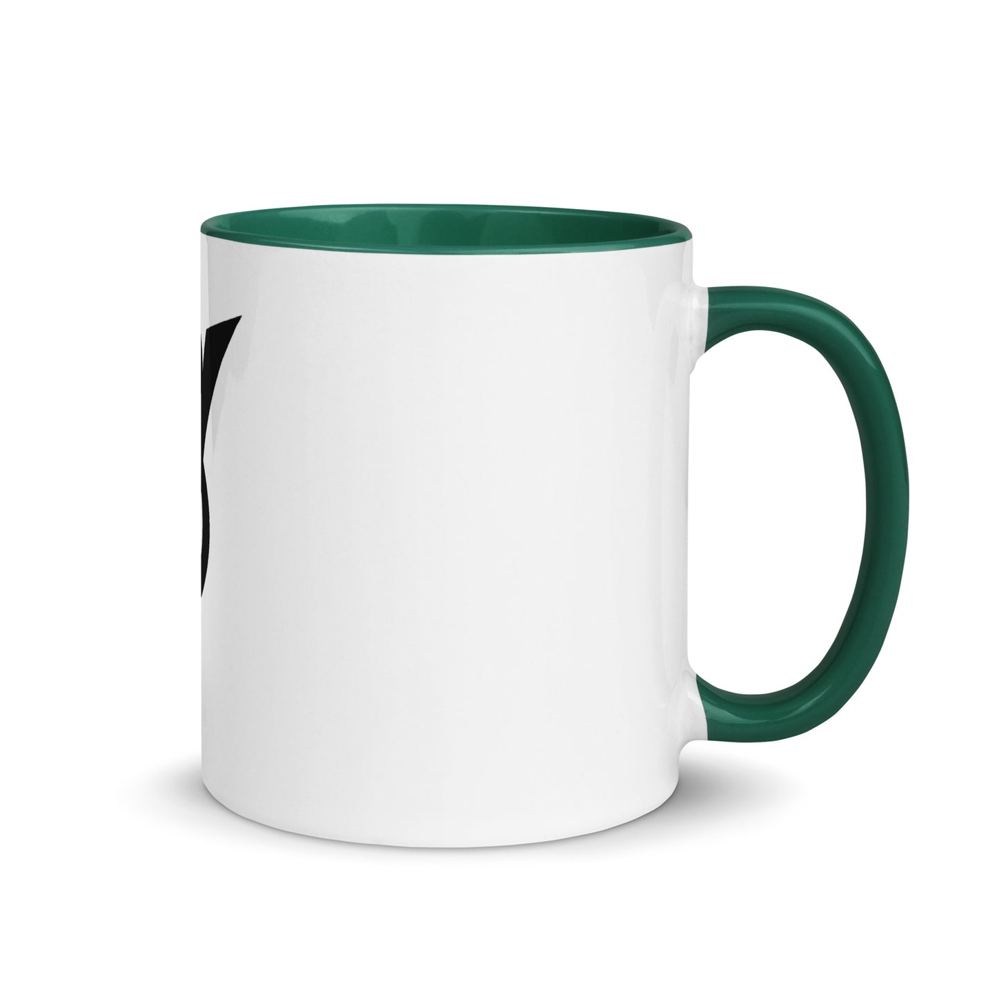 Retro Ford V8 Sign Mug with Color Inside
