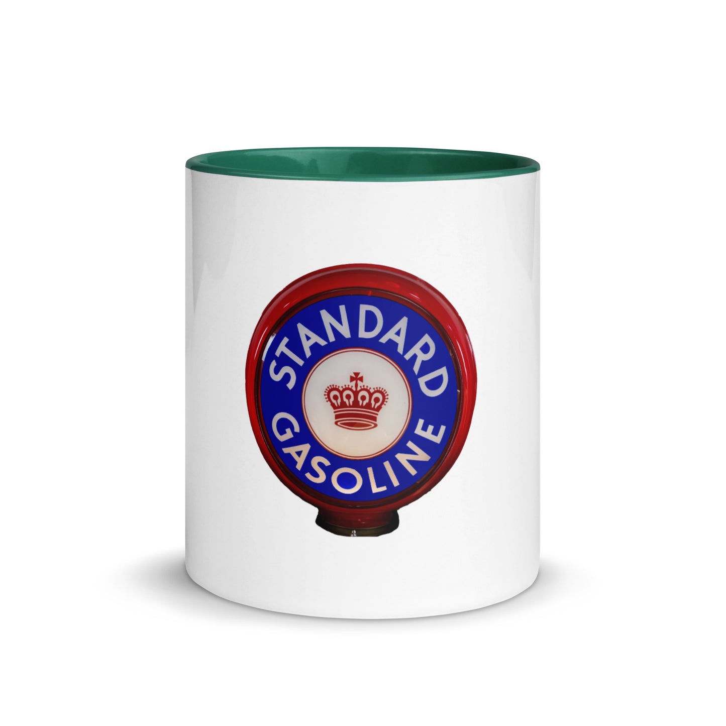 Retro Gas Globe Standard Gasoline Mug with Color Inside