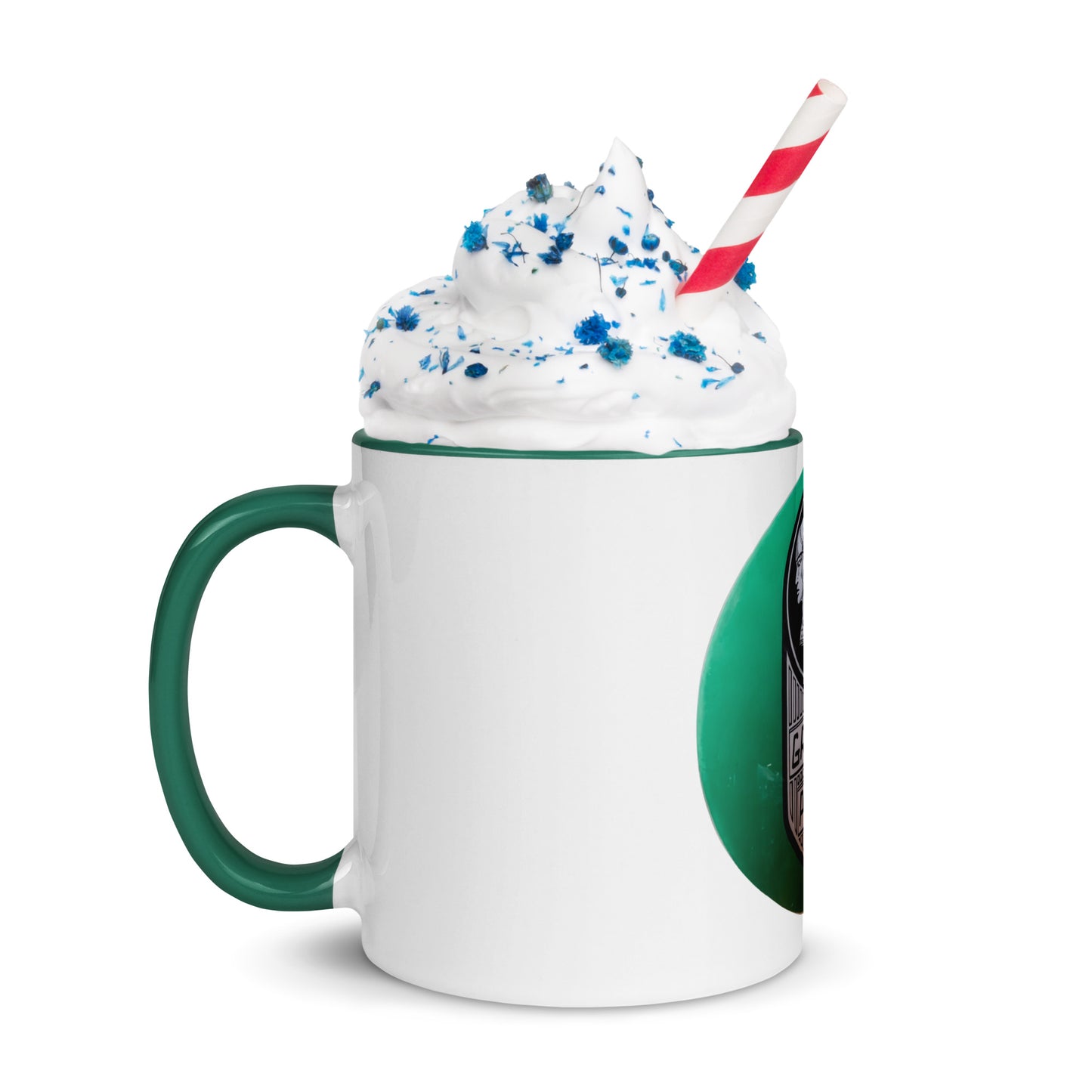 Retro Graham Paige GlobeDesign Mug with Color Inside