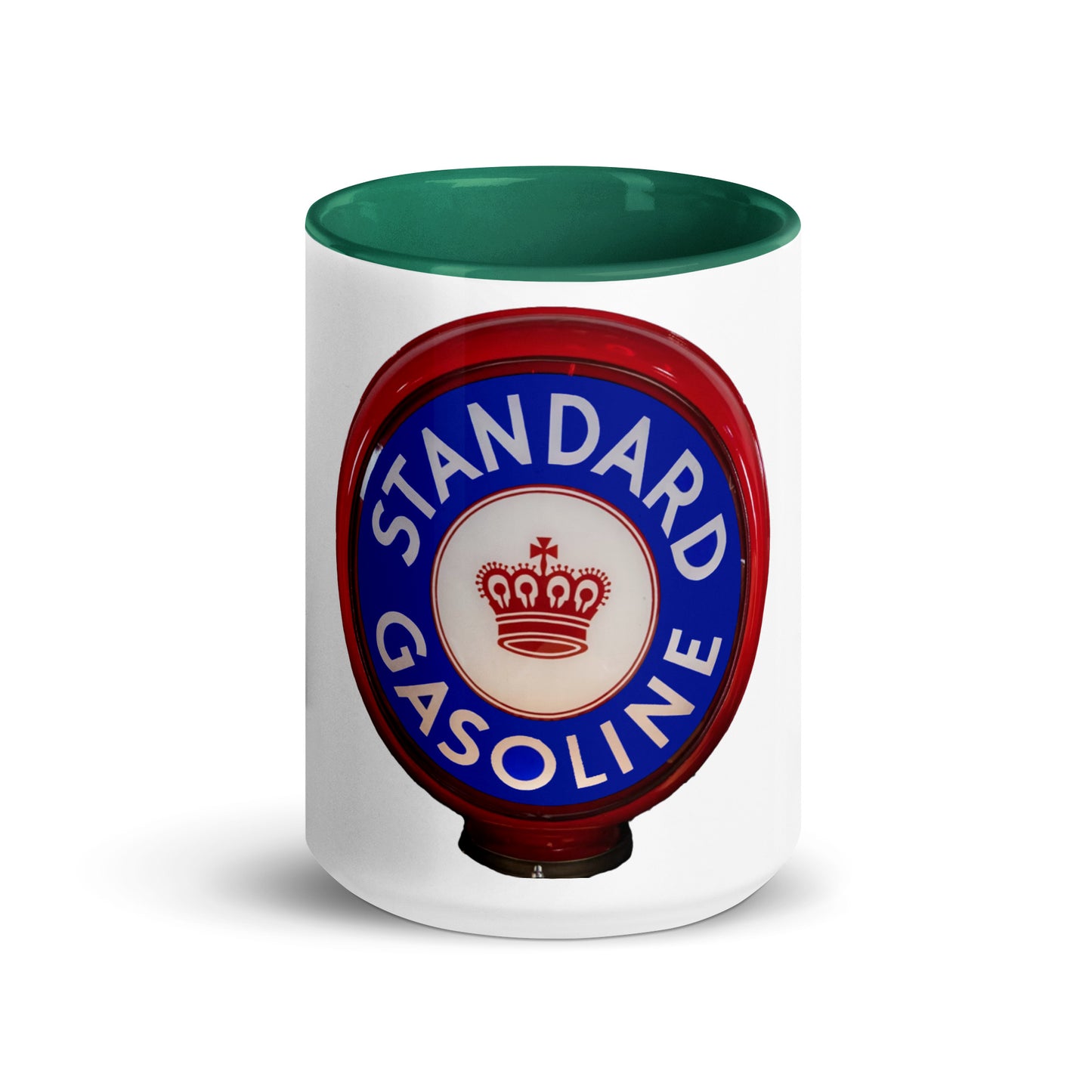 Retro Gas Globe Standard Gasoline Mug with Color Inside