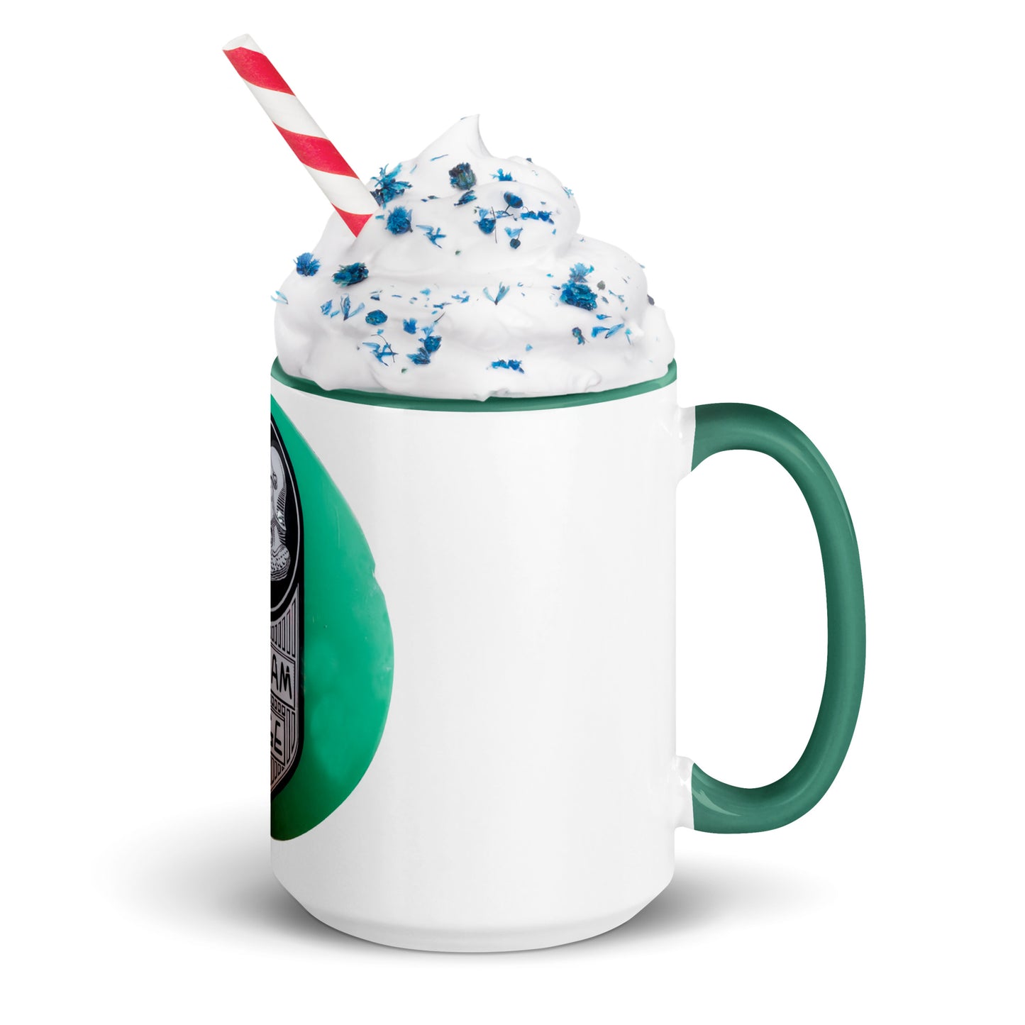 Retro Graham Paige GlobeDesign Mug with Color Inside