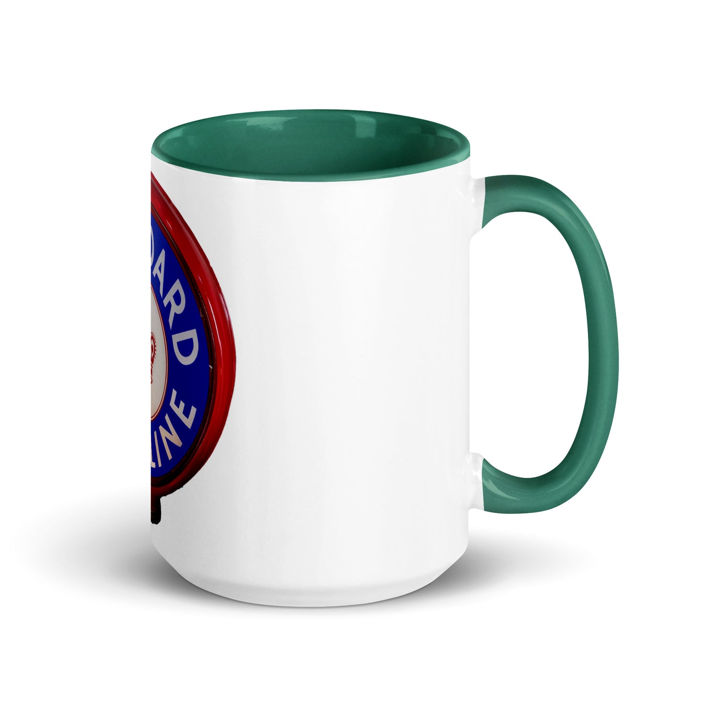 Retro Gas Globe Standard Gasoline Mug with Color Inside