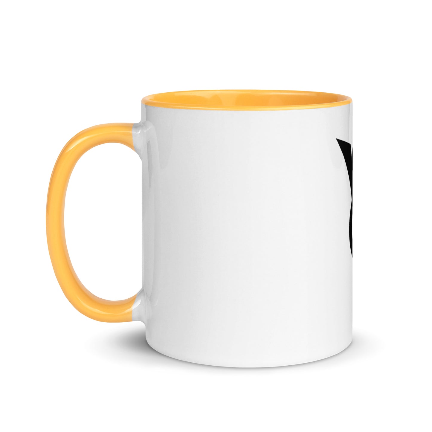 Retro Ford V8 Sign Mug with Color Inside