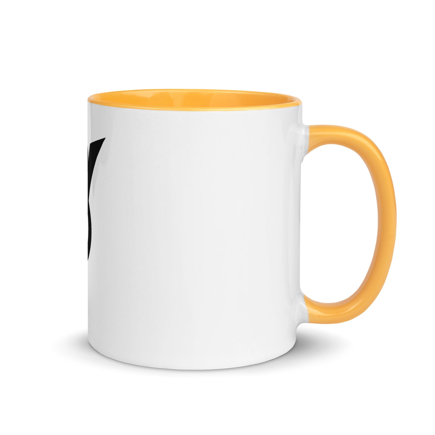 Retro Ford V8 Sign Mug with Color Inside