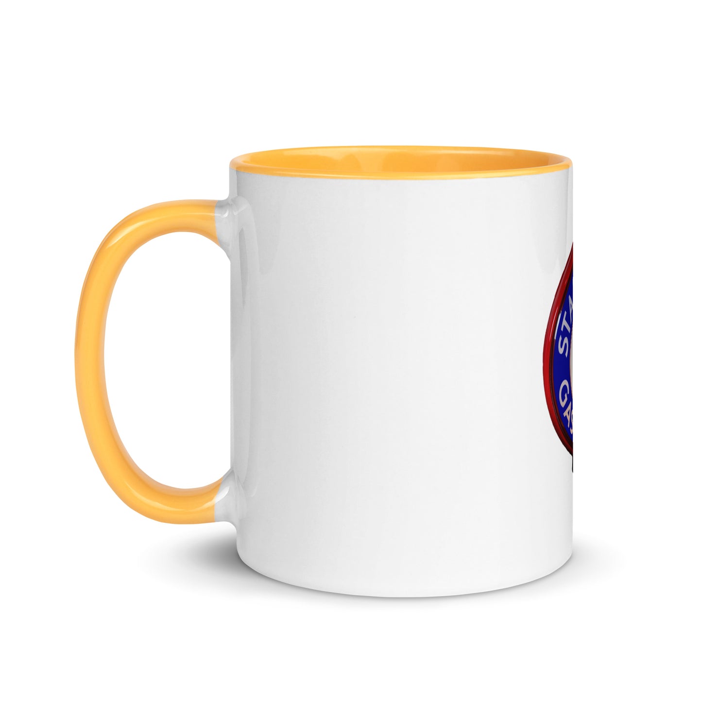 Retro Gas Globe Standard Gasoline Mug with Color Inside