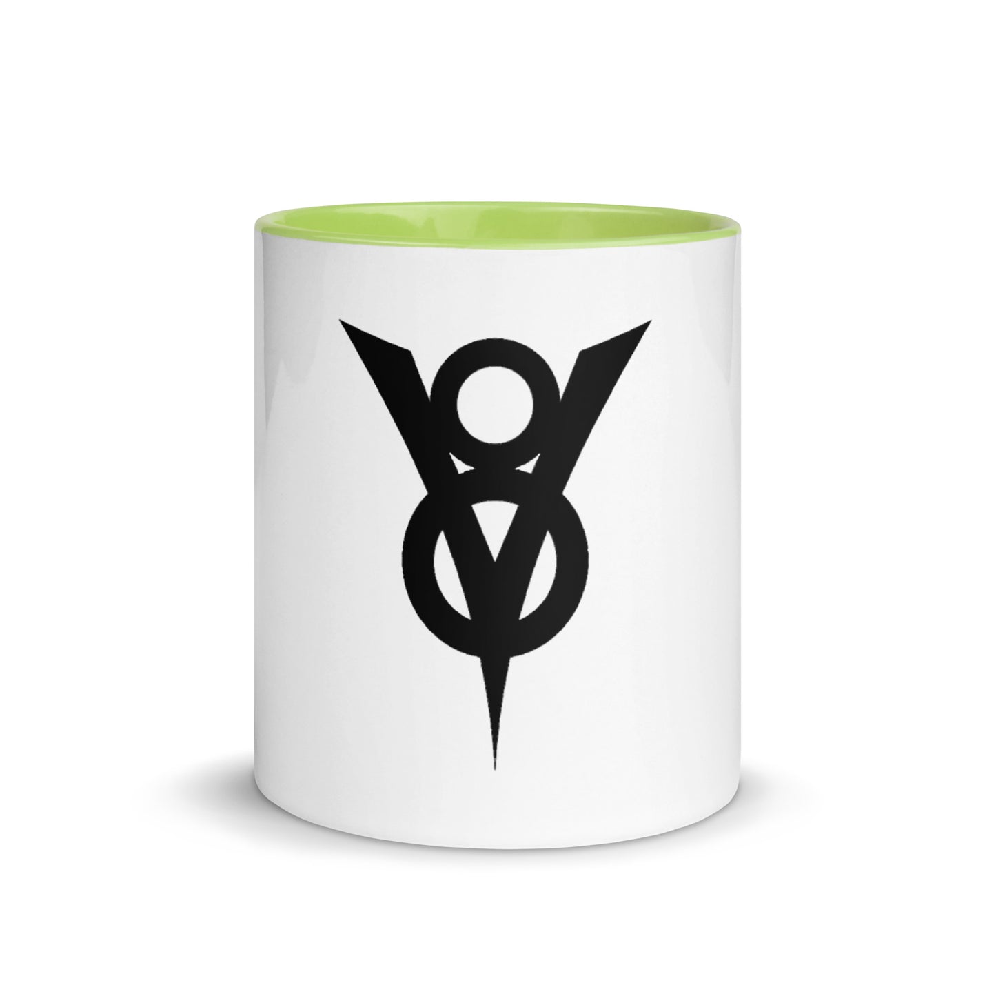 Retro Ford V8 Sign Mug with Color Inside