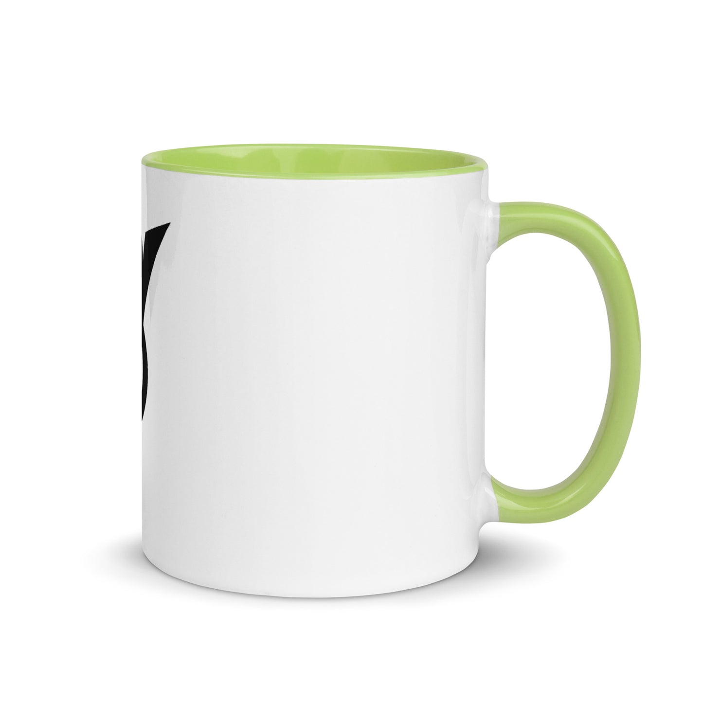 Retro Ford V8 Sign Mug with Color Inside
