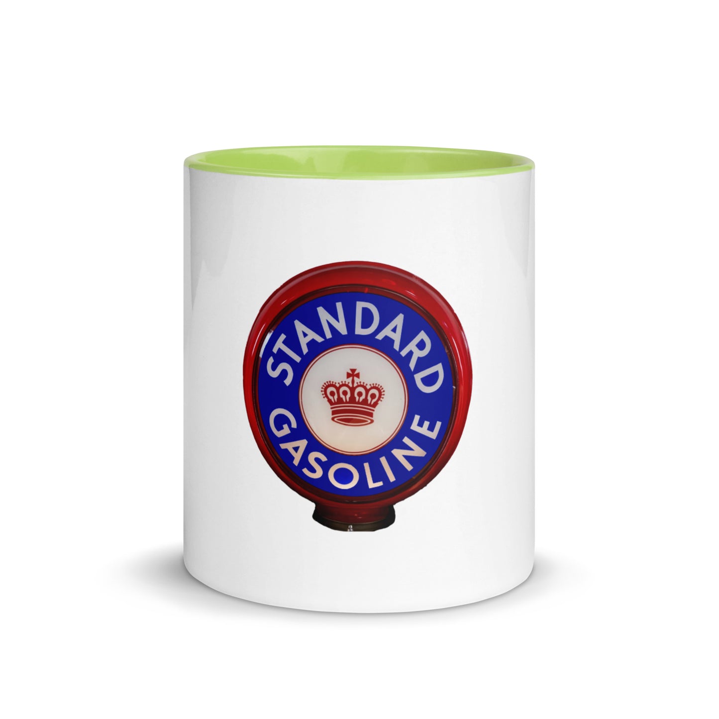 Retro Gas Globe Standard Gasoline Mug with Color Inside