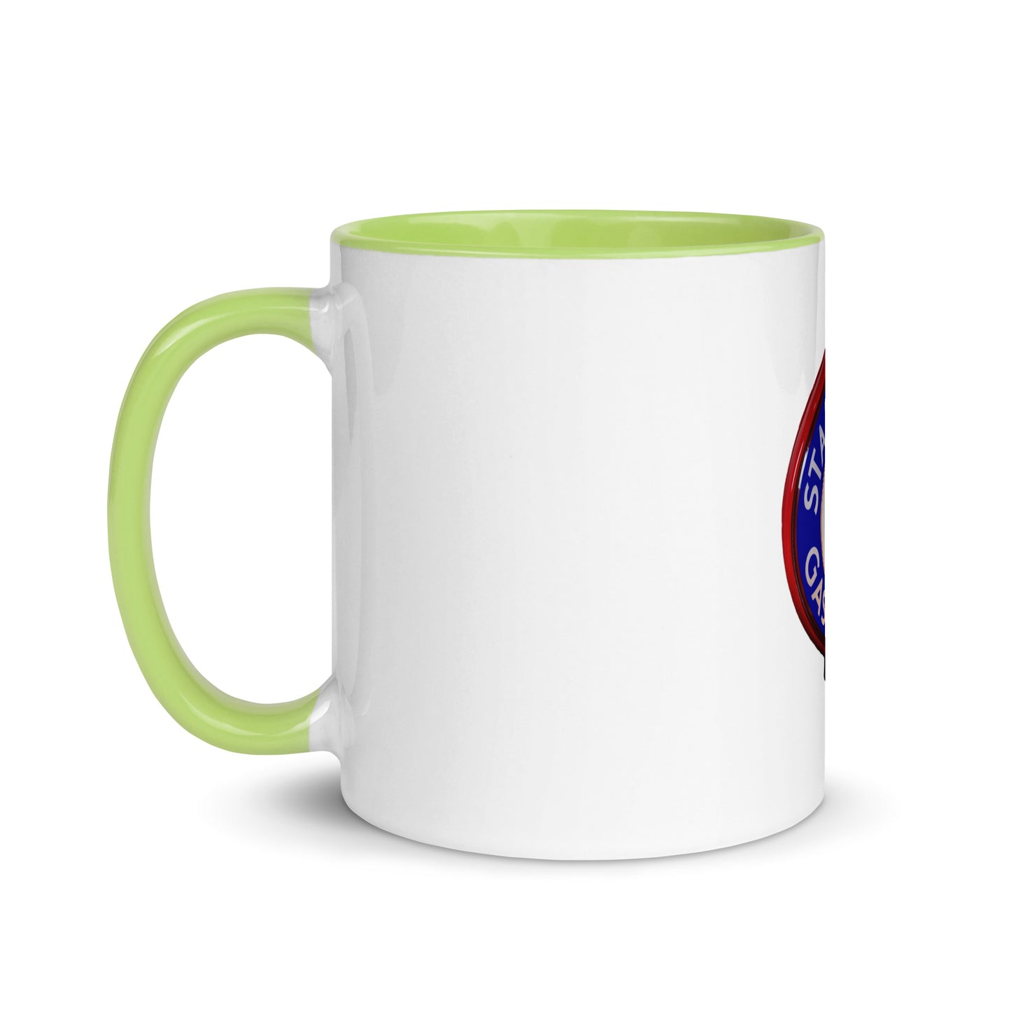 Retro Gas Globe Standard Gasoline Mug with Color Inside
