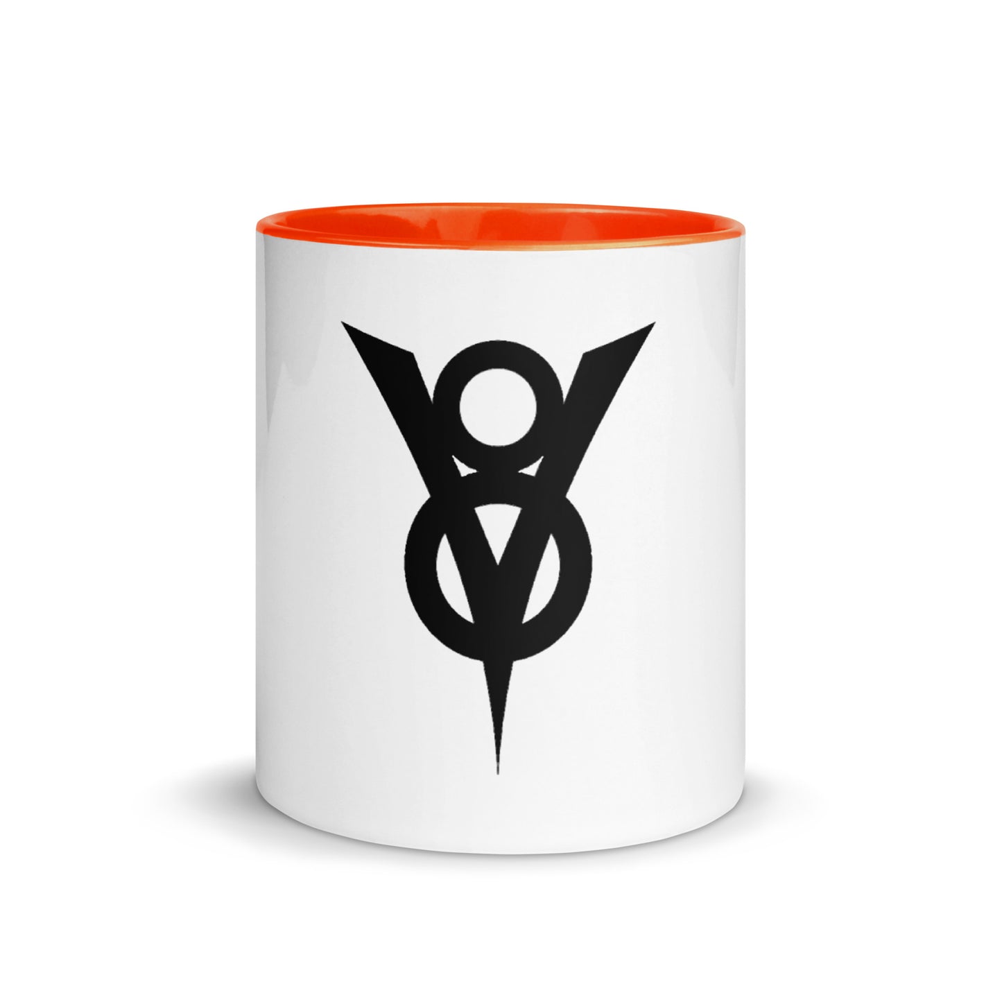 Retro Ford V8 Sign Mug with Color Inside
