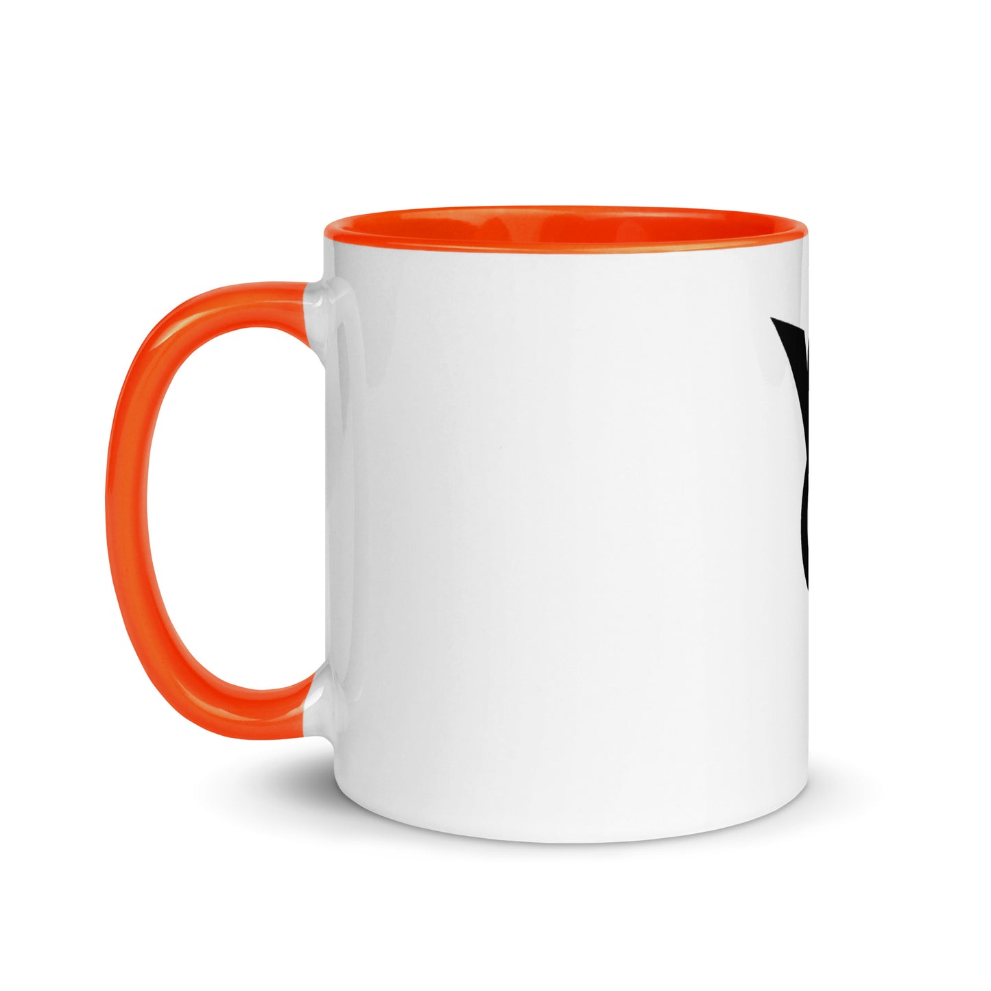 Retro Ford V8 Sign Mug with Color Inside