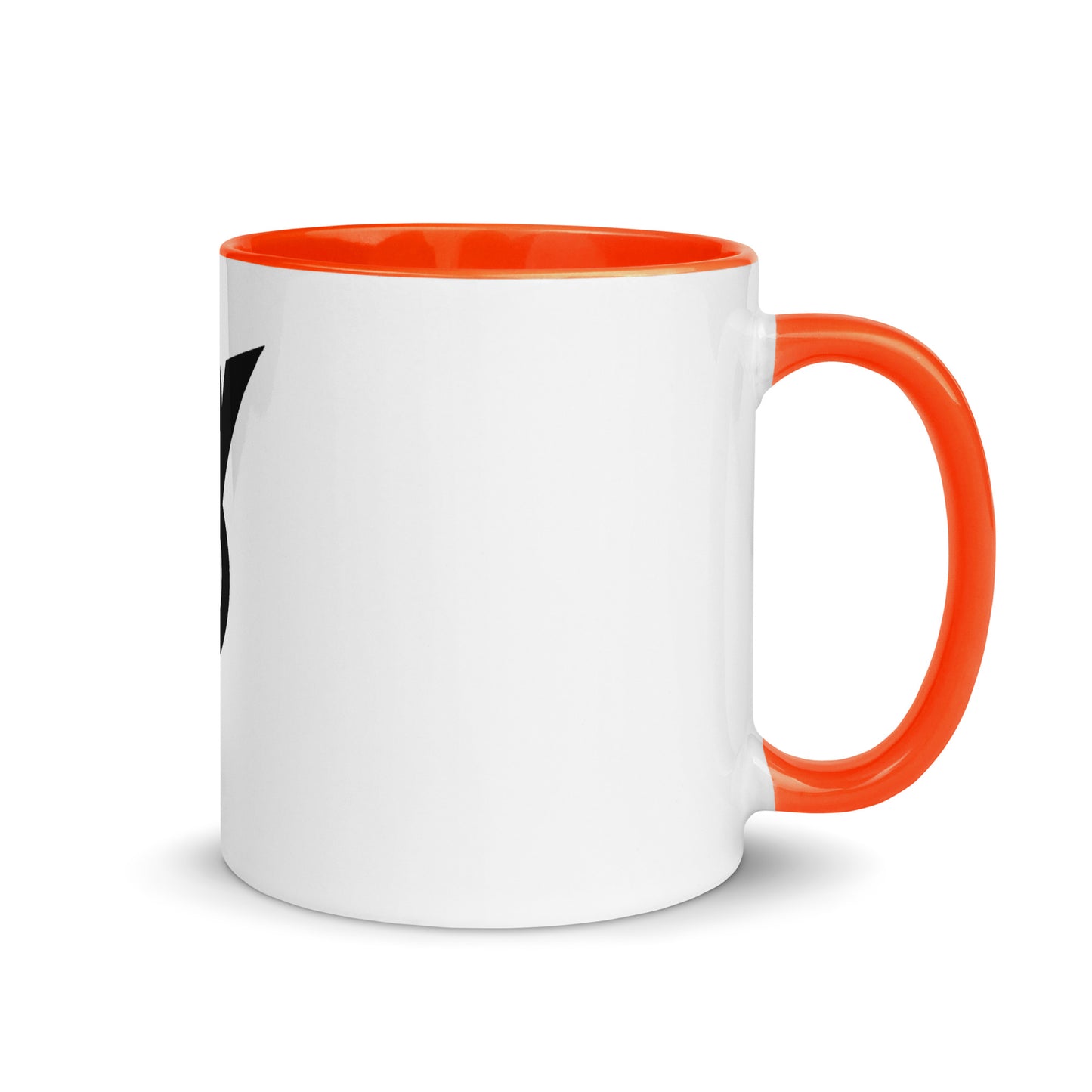 Retro Ford V8 Sign Mug with Color Inside
