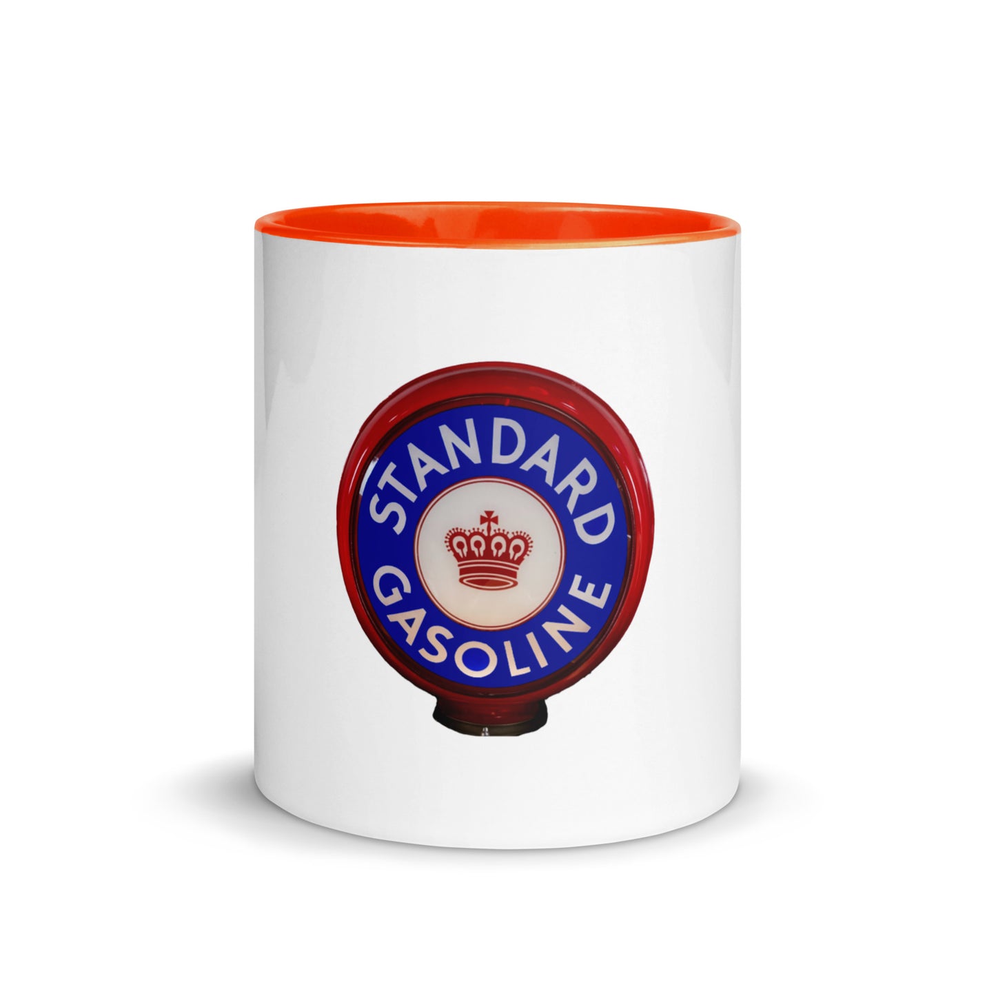 Retro Gas Globe Standard Gasoline Mug with Color Inside