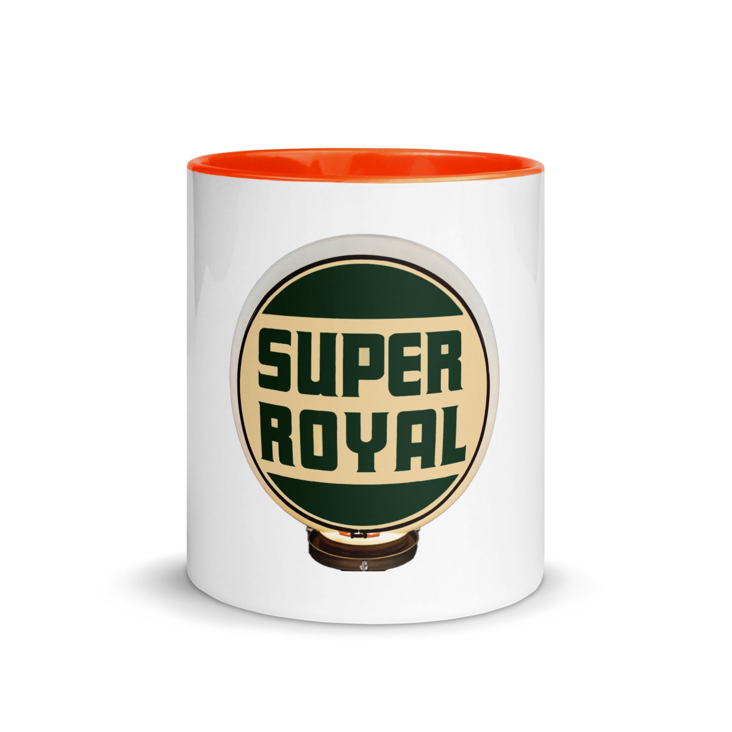 Super Royal Globe Style Mug with Color Inside