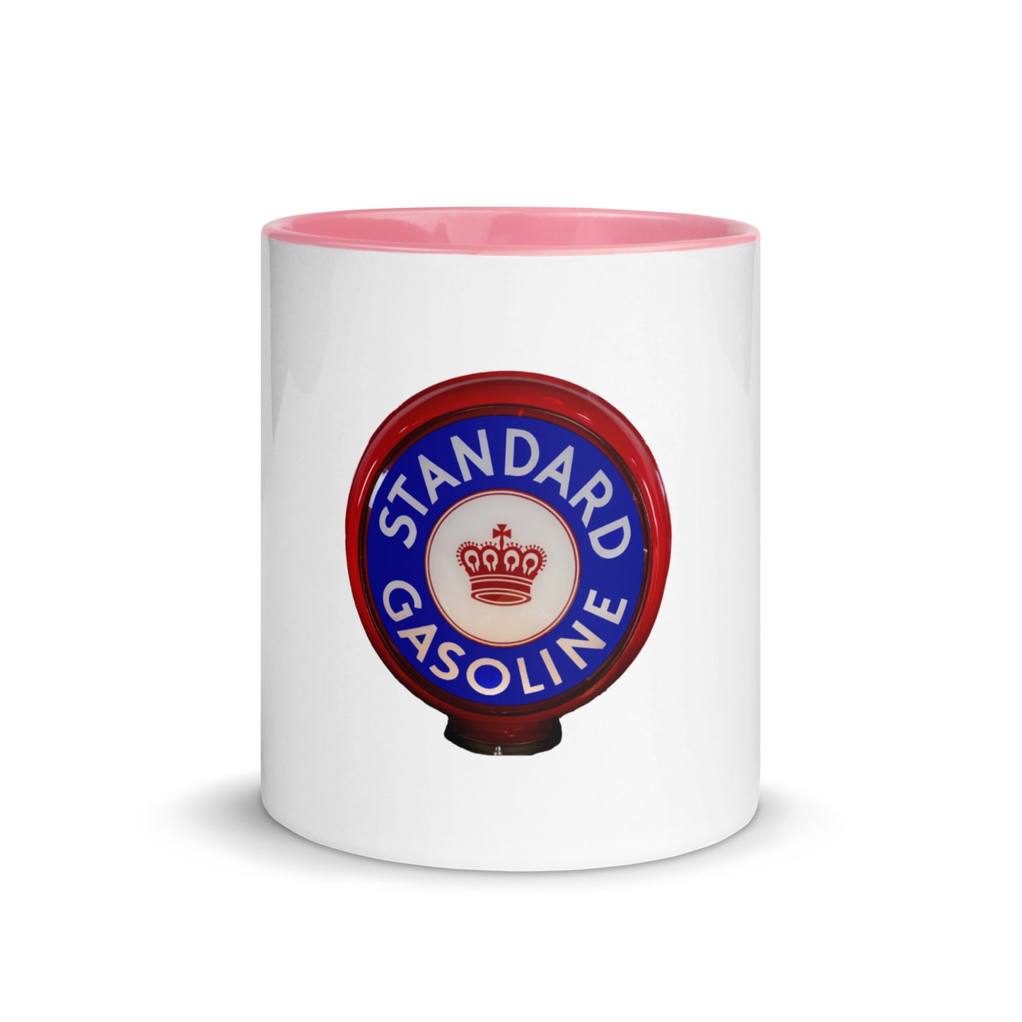 Retro Gas Globe Standard Gasoline Mug with Color Inside