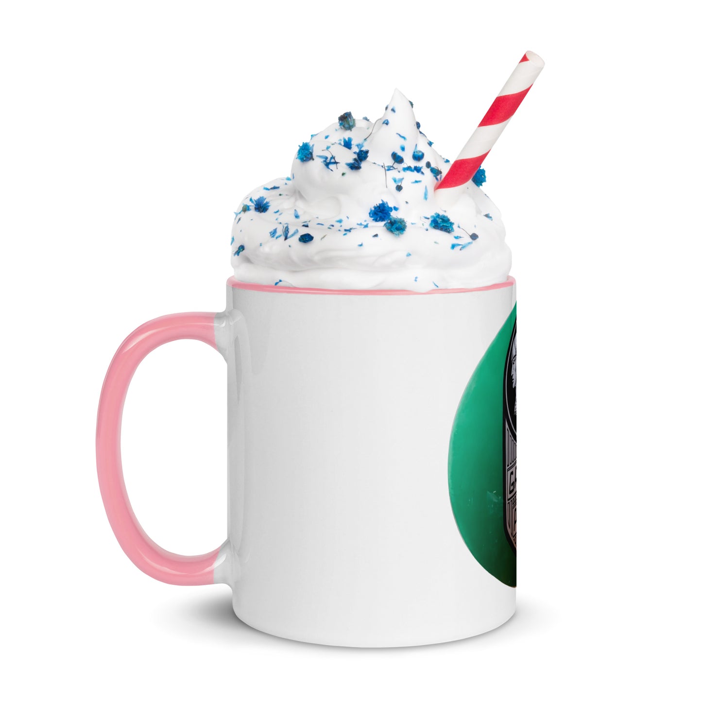 Retro Graham Paige GlobeDesign Mug with Color Inside