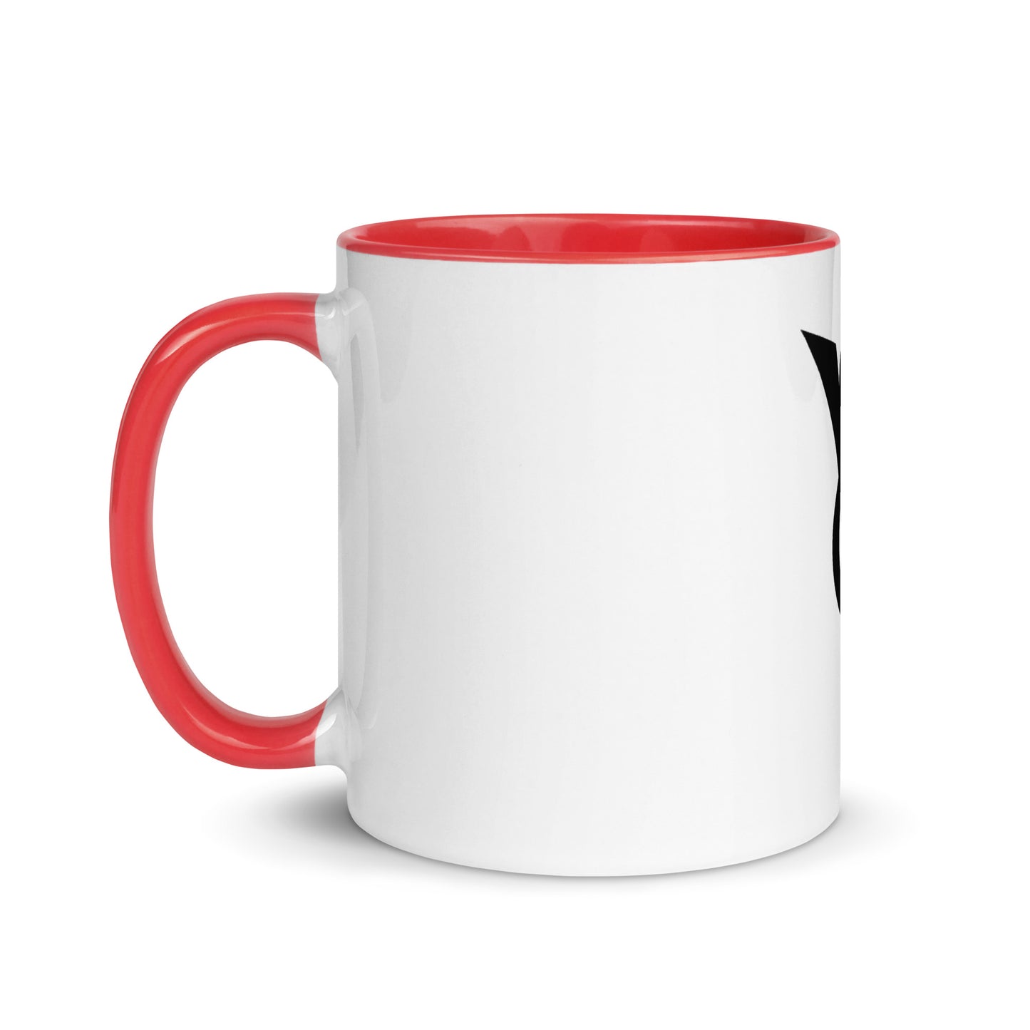 Retro Ford V8 Sign Mug with Color Inside