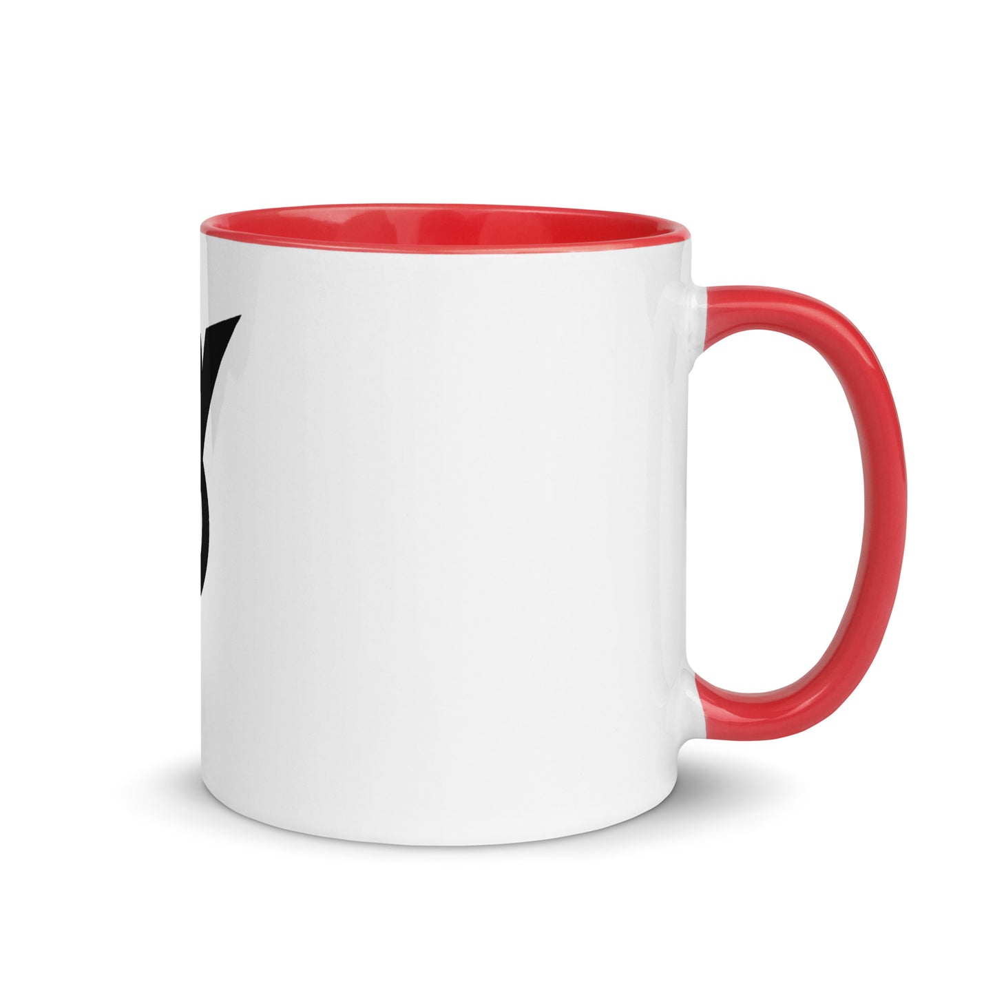 Retro Ford V8 Sign Mug with Color Inside