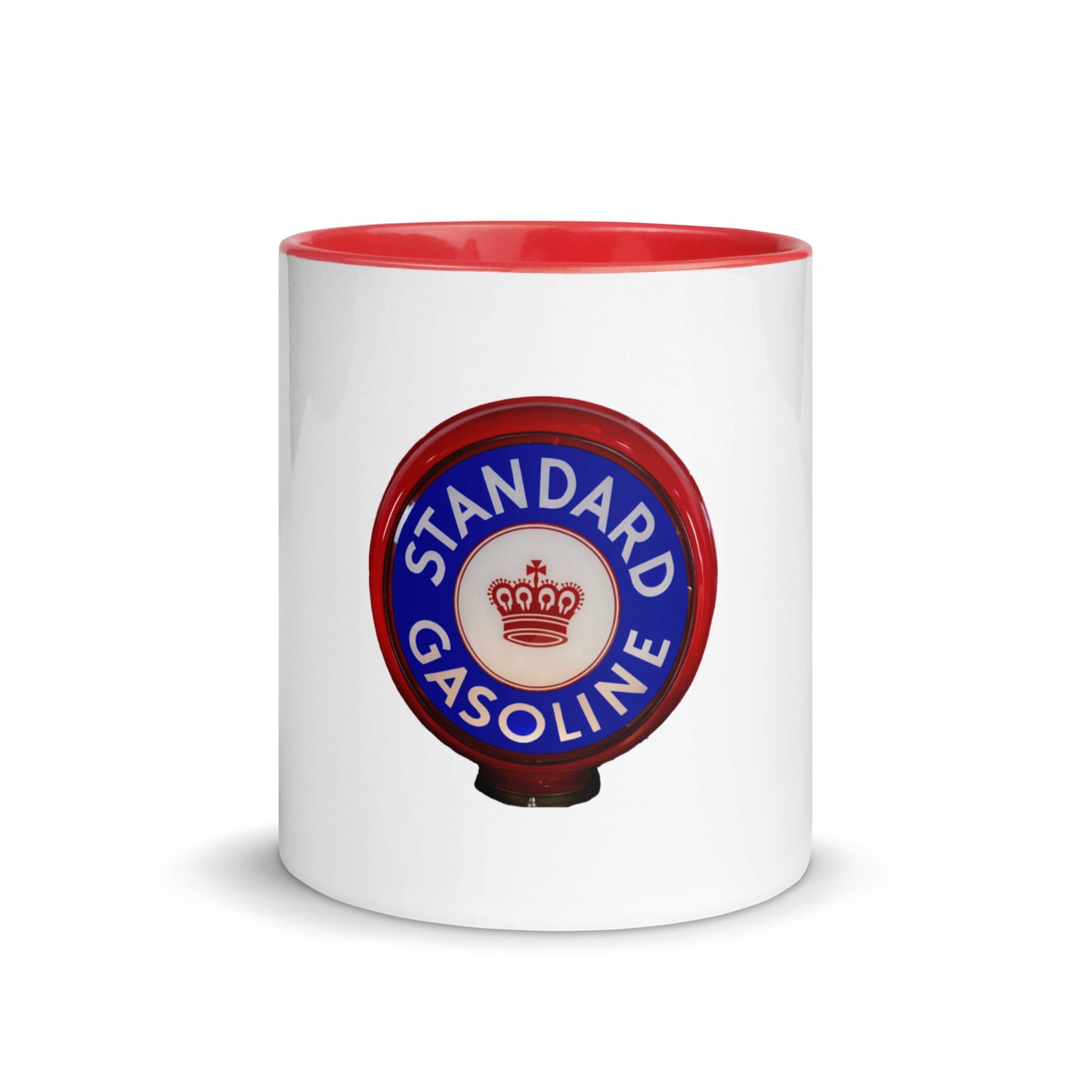 Retro Gas Globe Standard Gasoline Mug with Color Inside