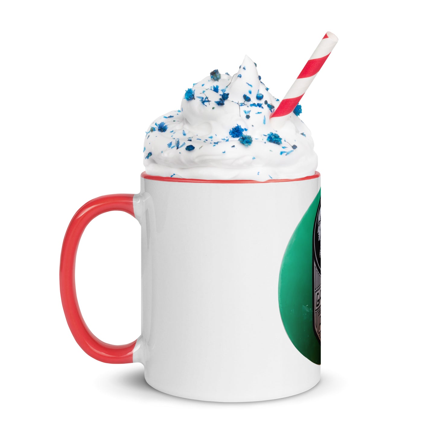 Retro Graham Paige GlobeDesign Mug with Color Inside