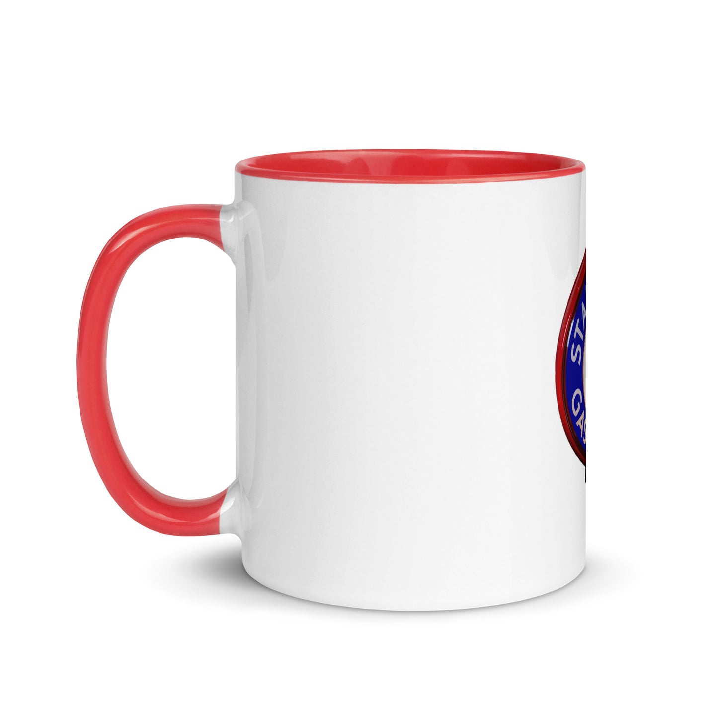 Retro Gas Globe Standard Gasoline Mug with Color Inside