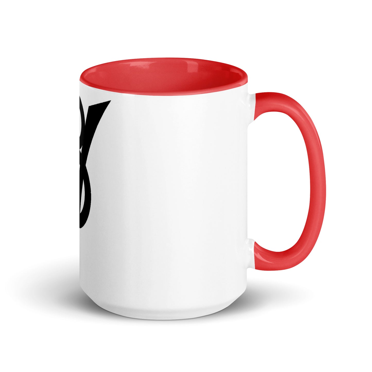 Retro Ford V8 Sign Mug with Color Inside