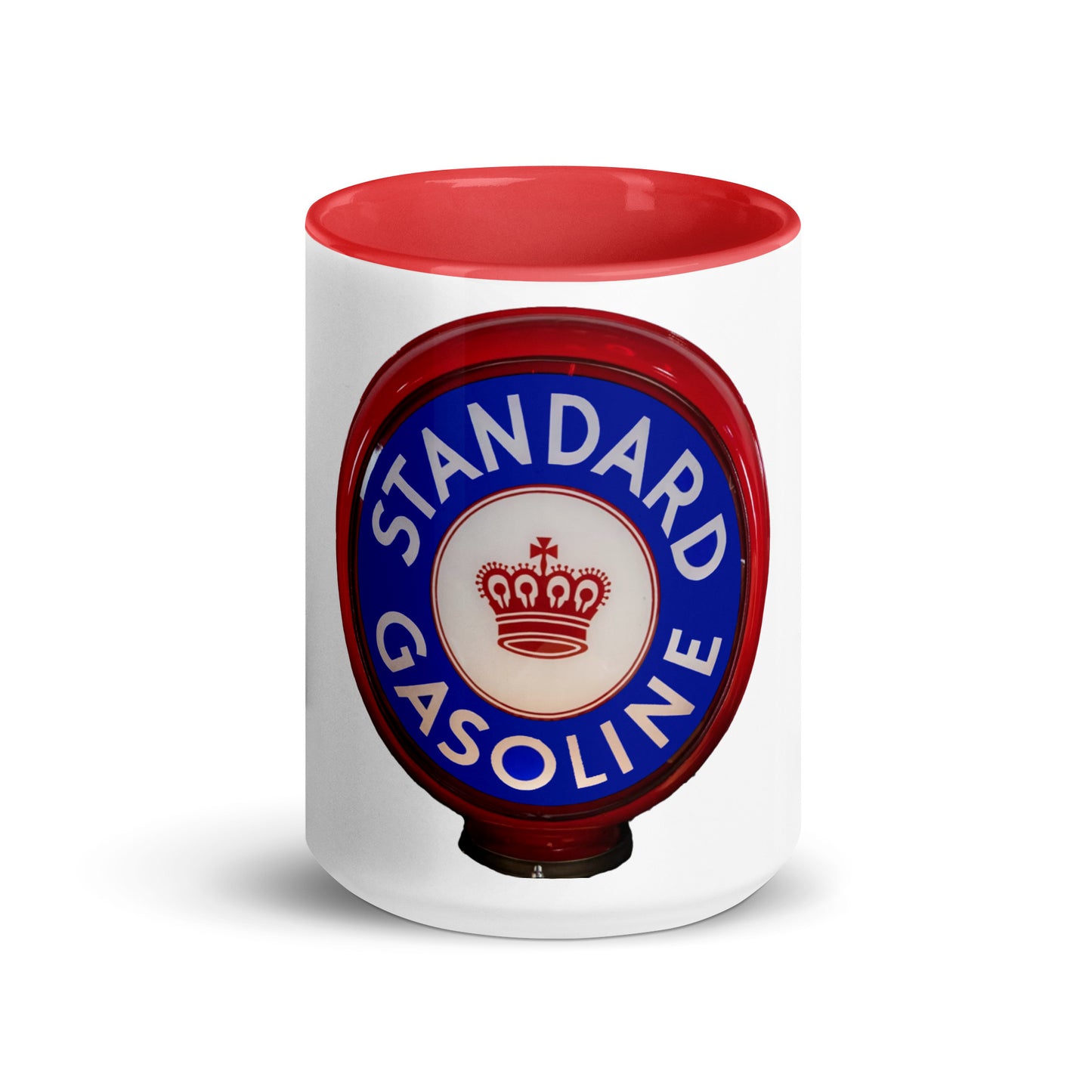 Retro Gas Globe Standard Gasoline Mug with Color Inside