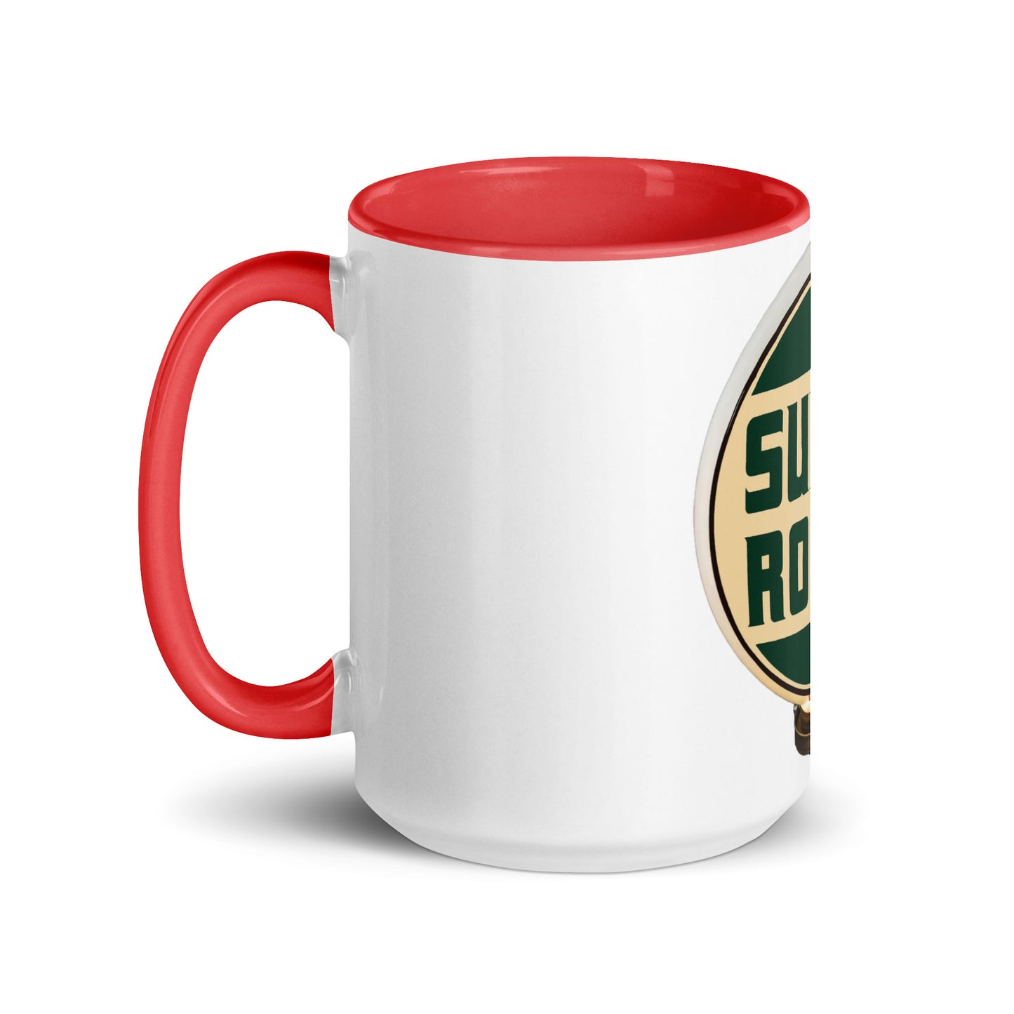 Super Royal Globe Style Mug with Color Inside