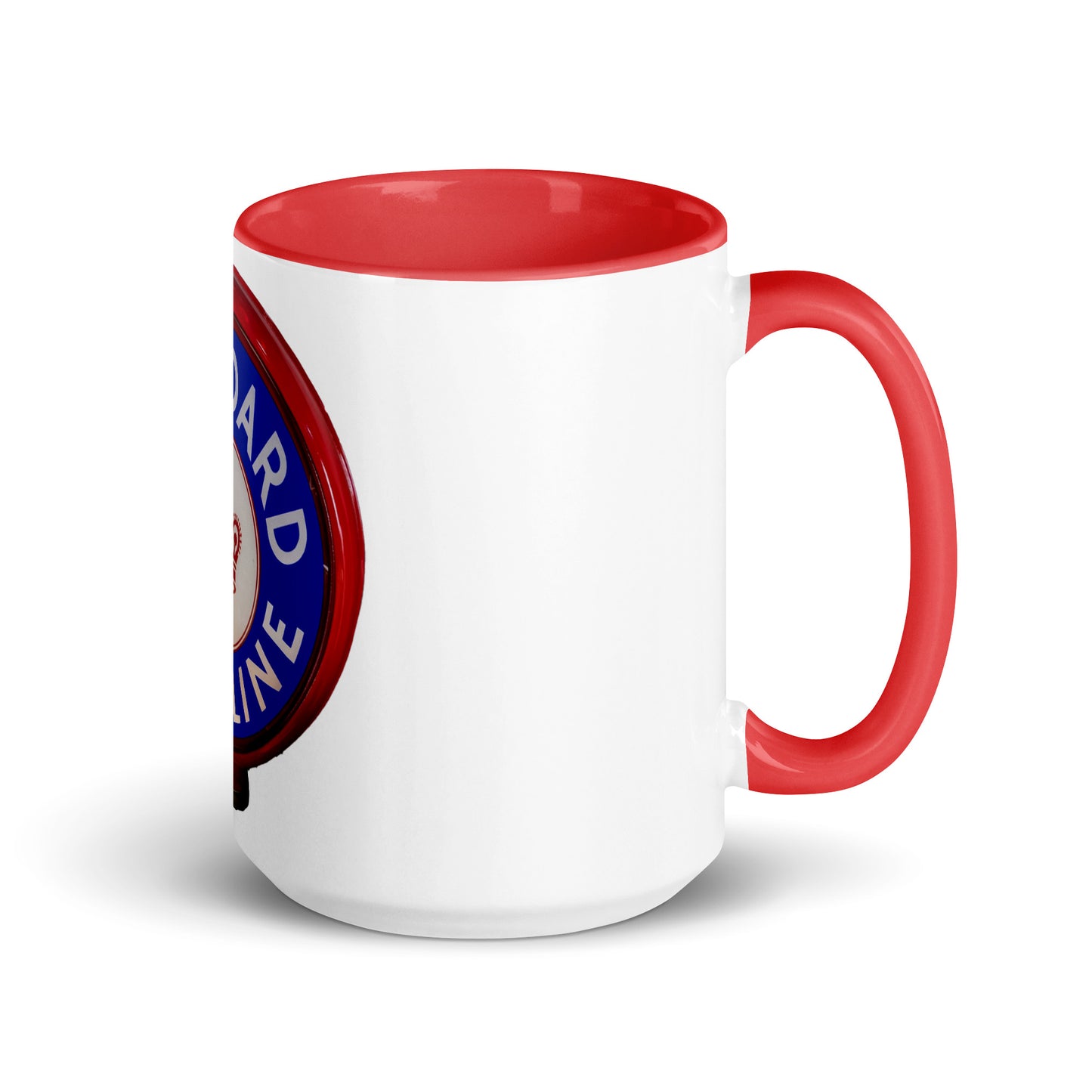 Retro Gas Globe Standard Gasoline Mug with Color Inside