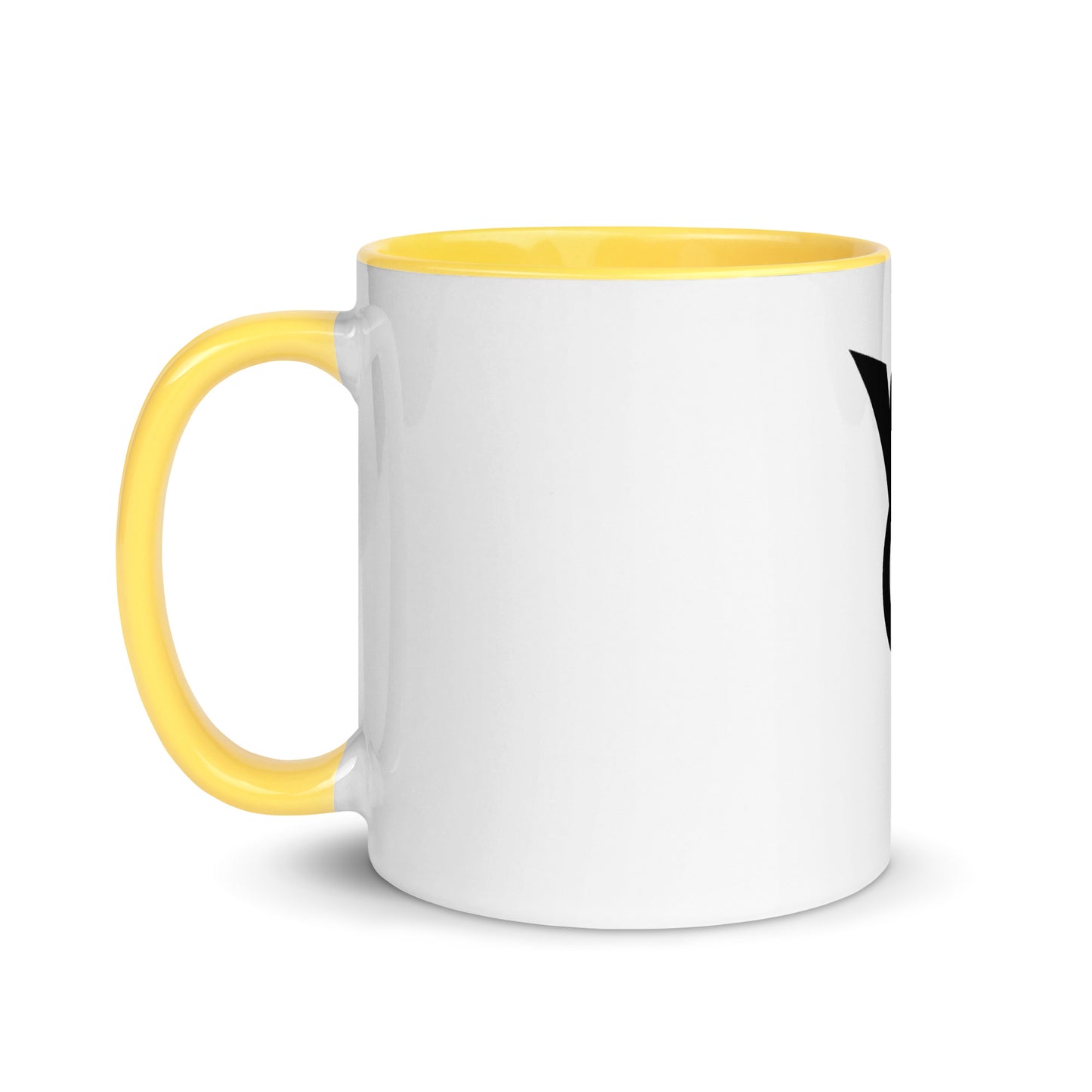Retro Ford V8 Sign Mug with Color Inside