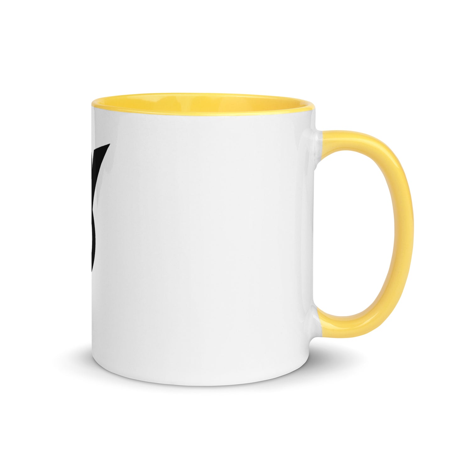 Retro Ford V8 Sign Mug with Color Inside